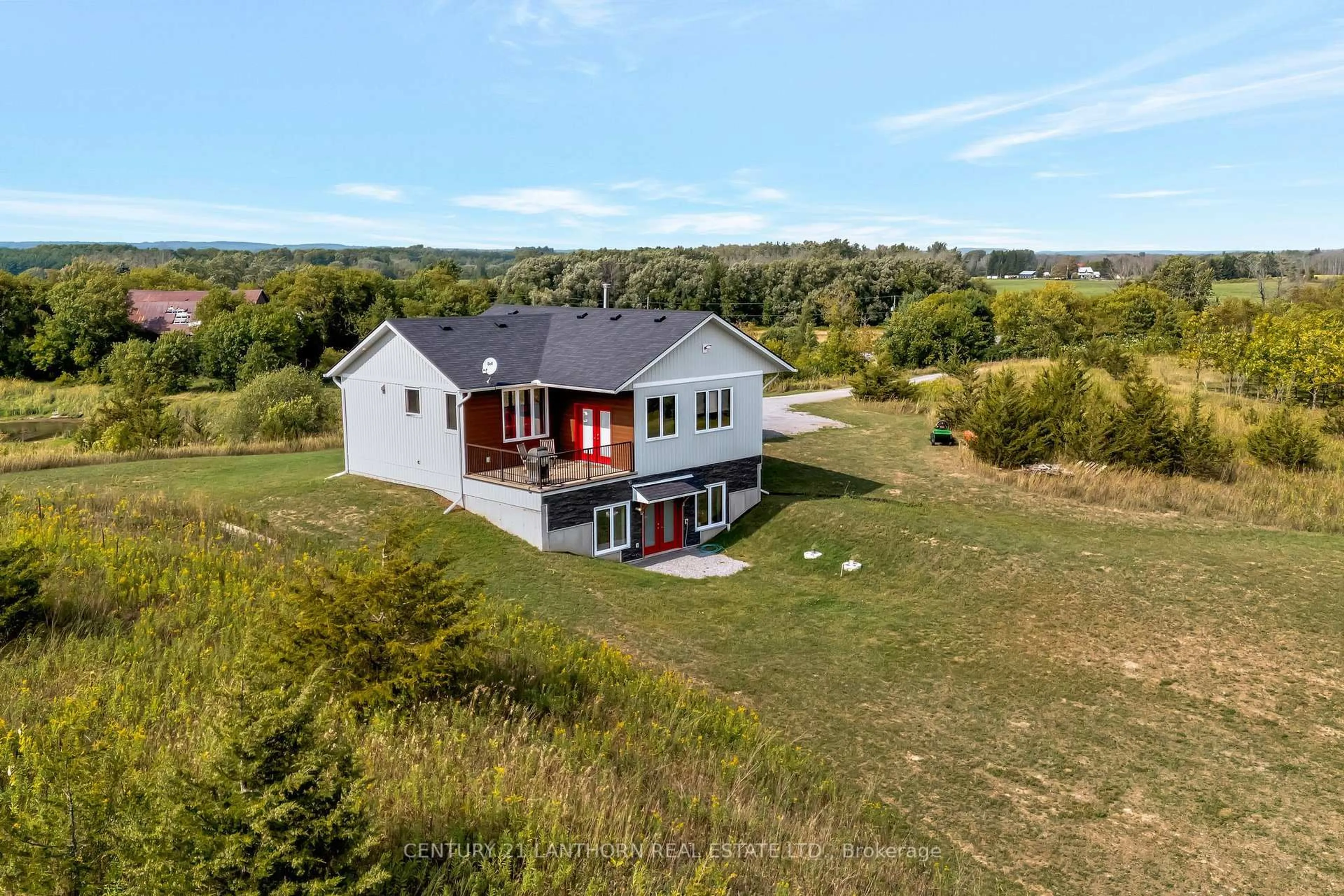 A pic from outside/outdoor area/front of a property/back of a property/a pic from drone, unknown for 581 Frankford Rd, Quinte West Ontario K0K 2B0