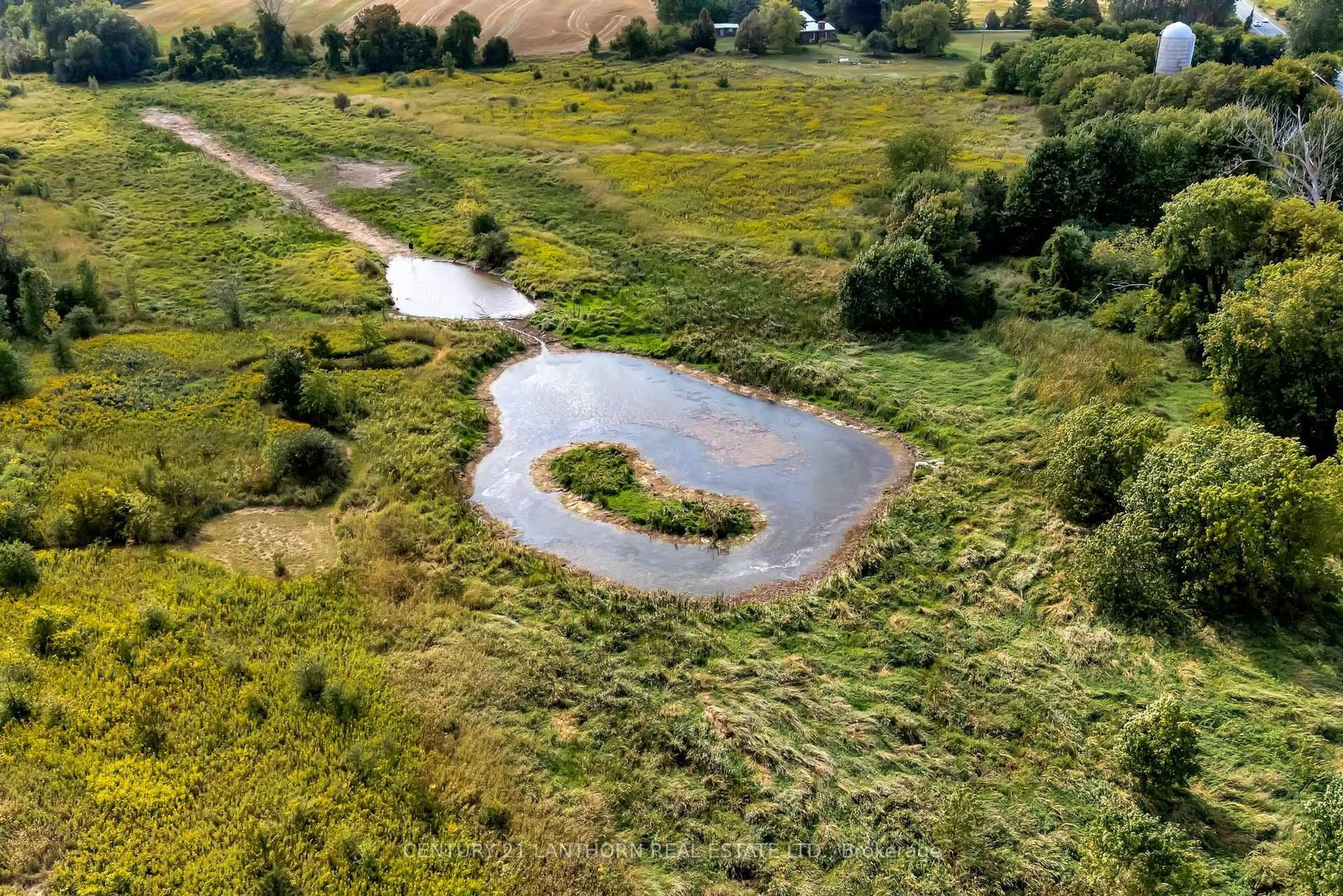 A pic from outside/outdoor area/front of a property/back of a property/a pic from drone, water/lake/river/ocean view for 581 Frankford Rd, Quinte West Ontario K0K 2B0