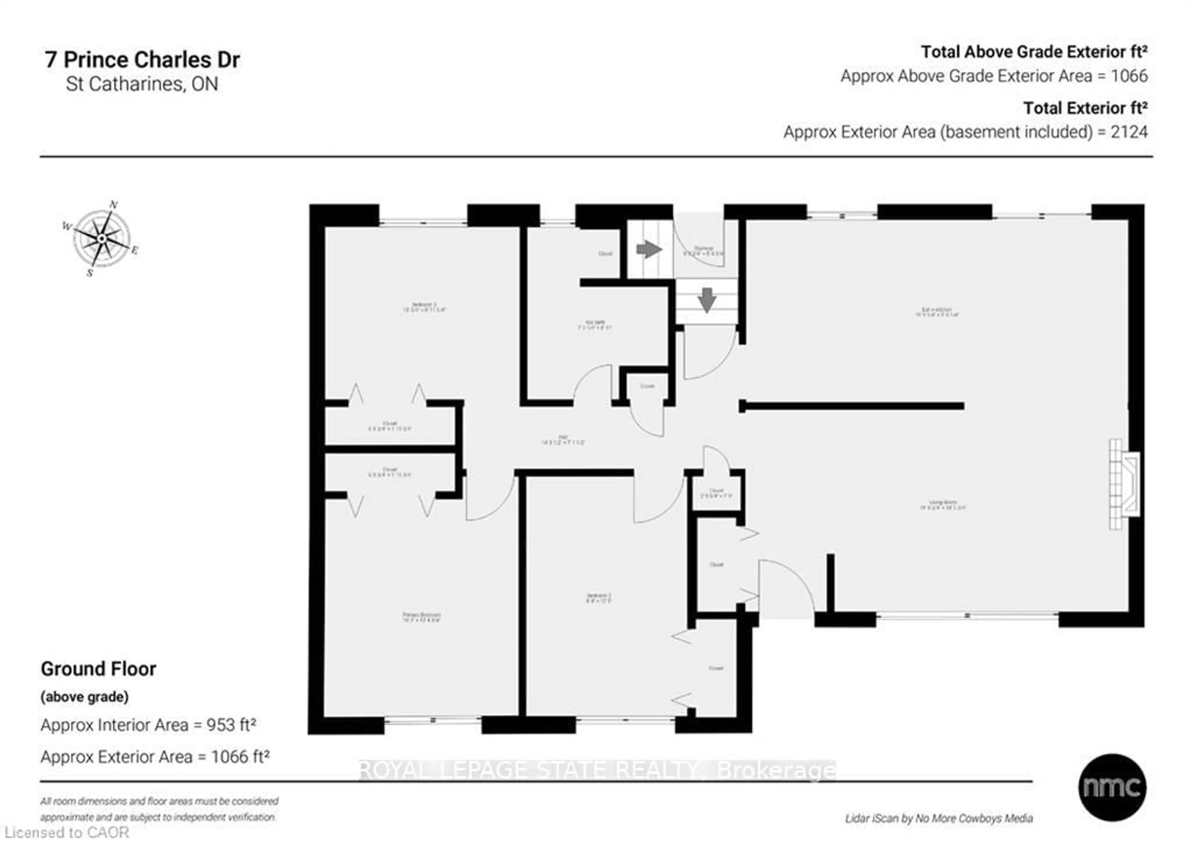 Floor plan for 7 Prince Charles Dr, St. Catharines Ontario L2N 3Y4