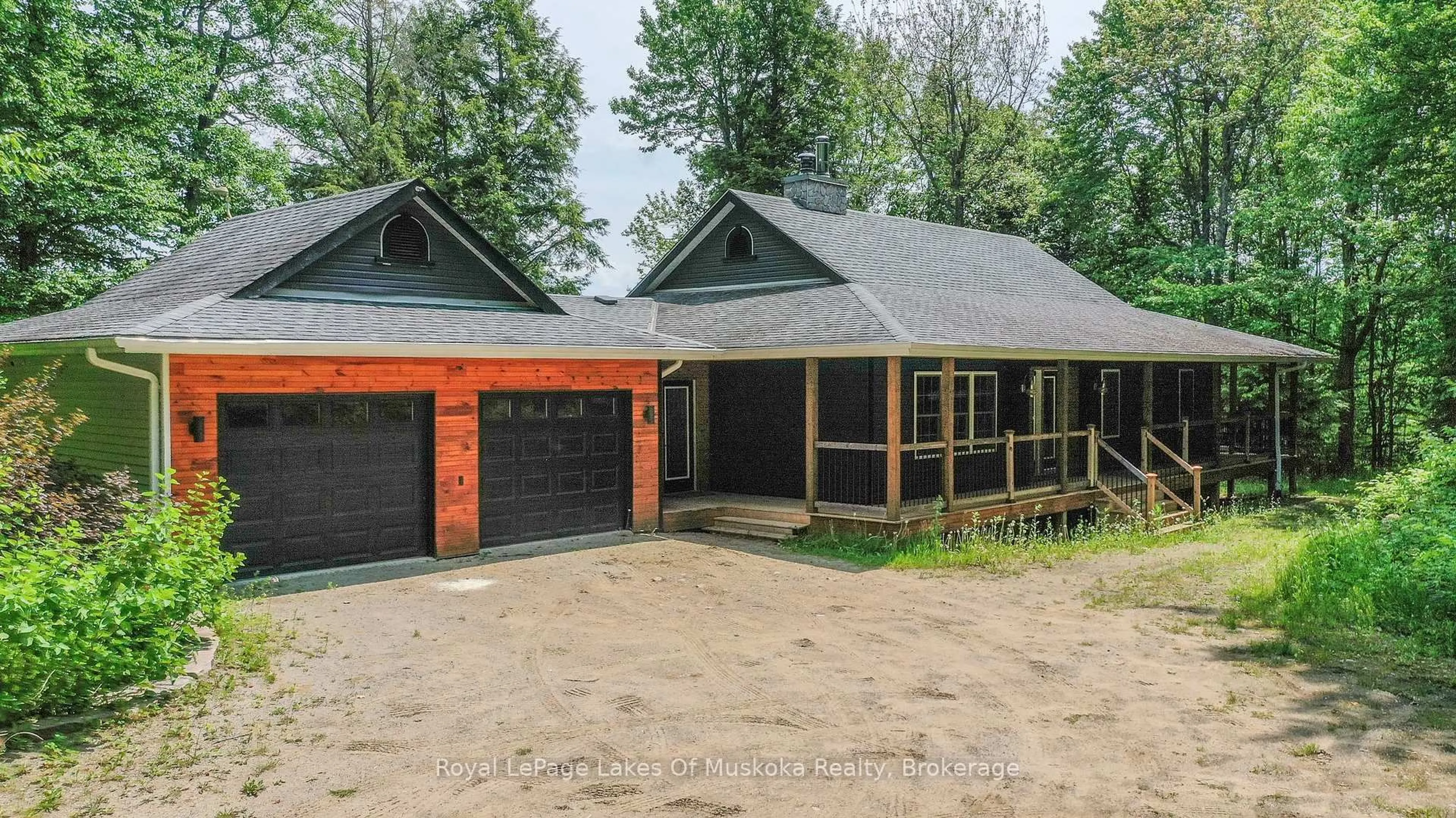 Home with brick exterior material, street for 1420 Limberlost Rd, Lake of Bays Ontario P1H 2J6