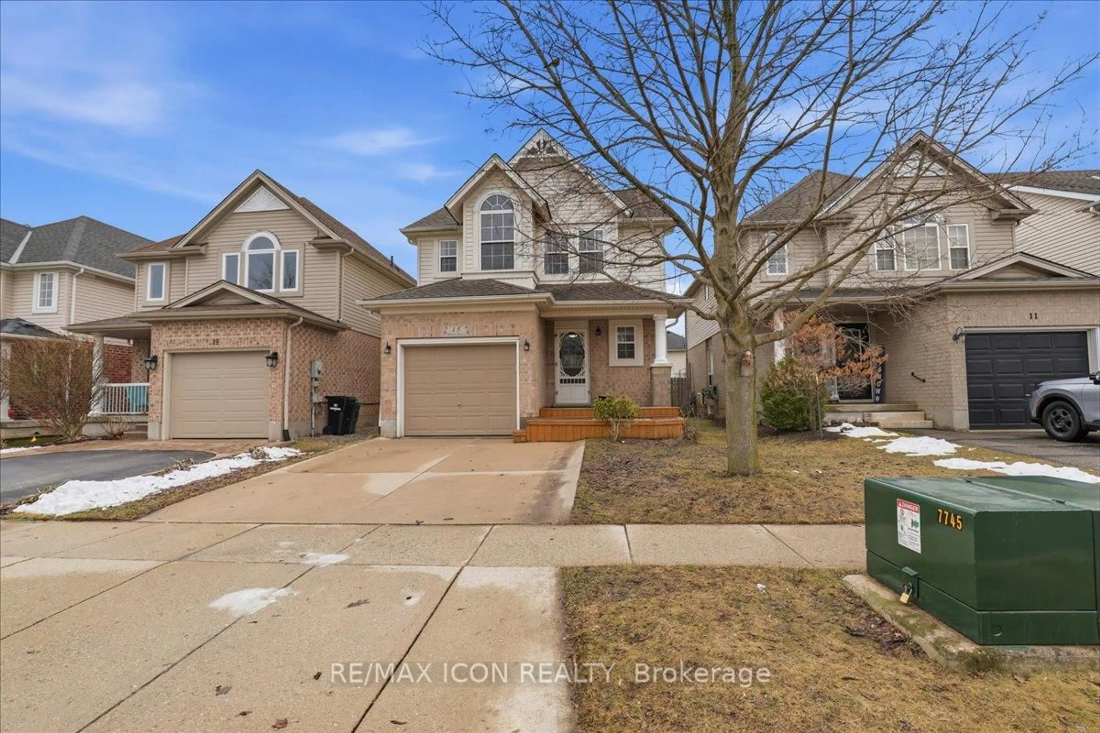 Home with brick exterior material, street for 15 Maryann Price Lane, Cambridge Ontario N3C 4K6