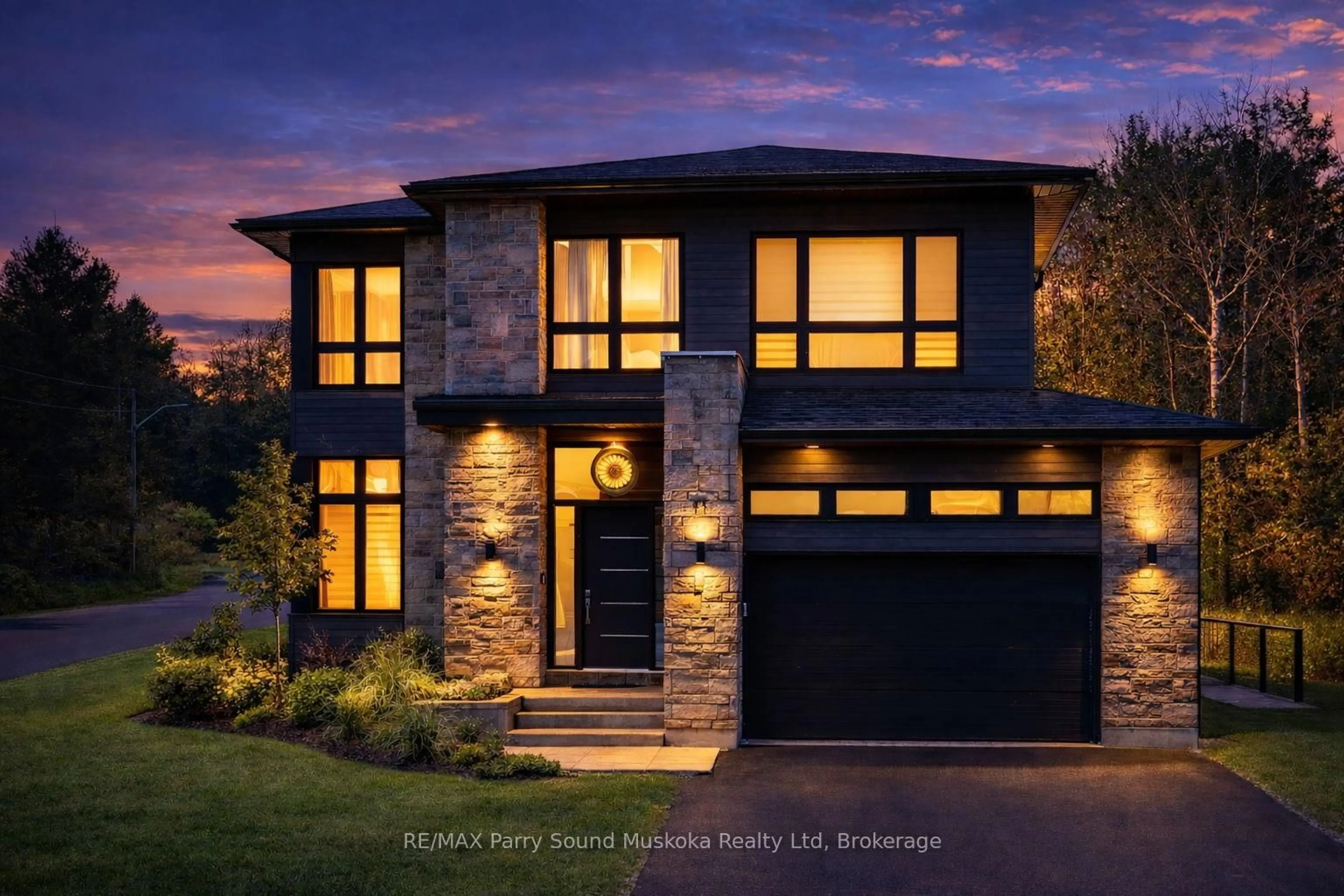 Home with brick exterior material, street for 44 Dennis Dr, Parry Sound Ontario P2A 0E6