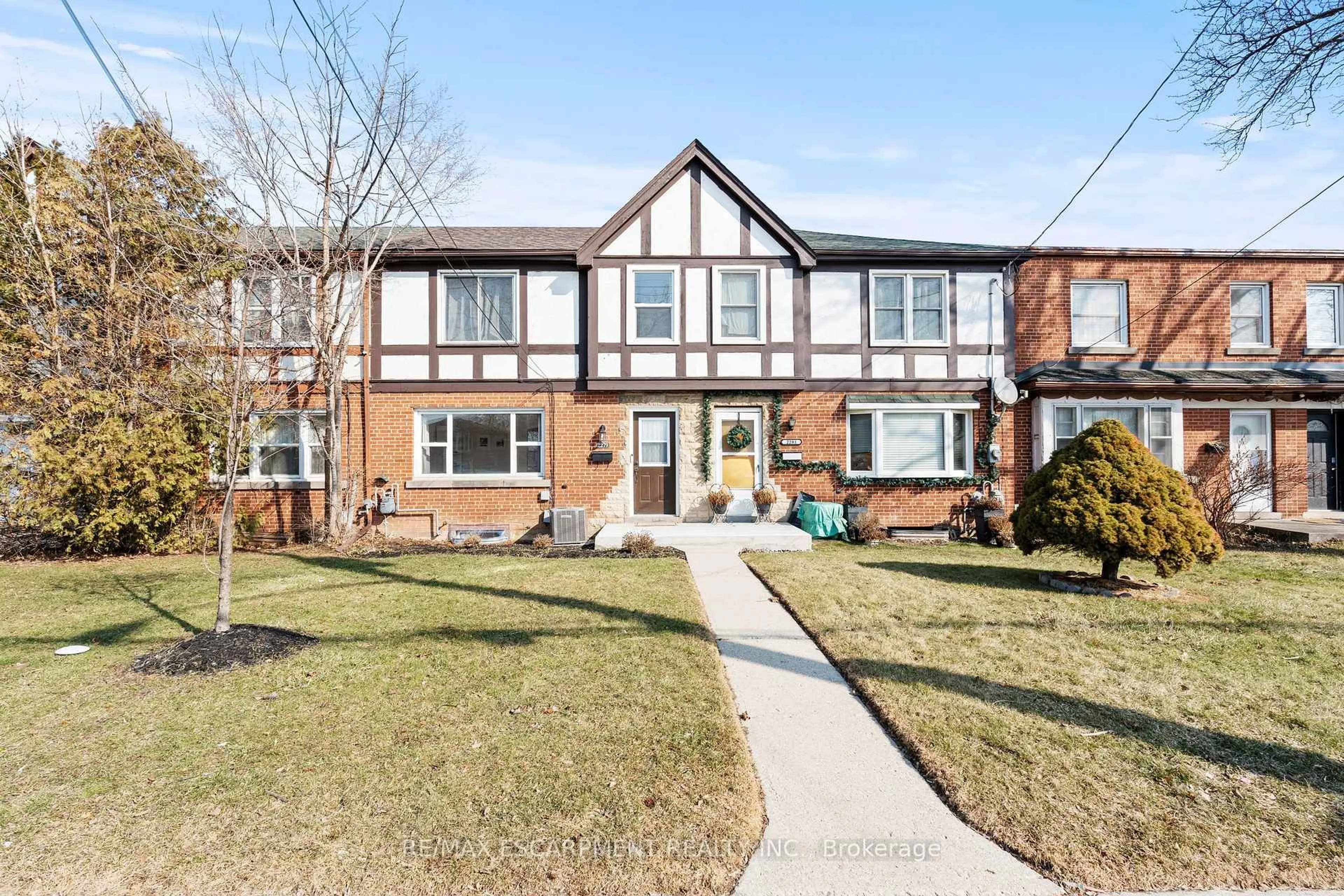 Home with brick exterior material, street for 2279 King St, Hamilton Ontario L8K 1X4