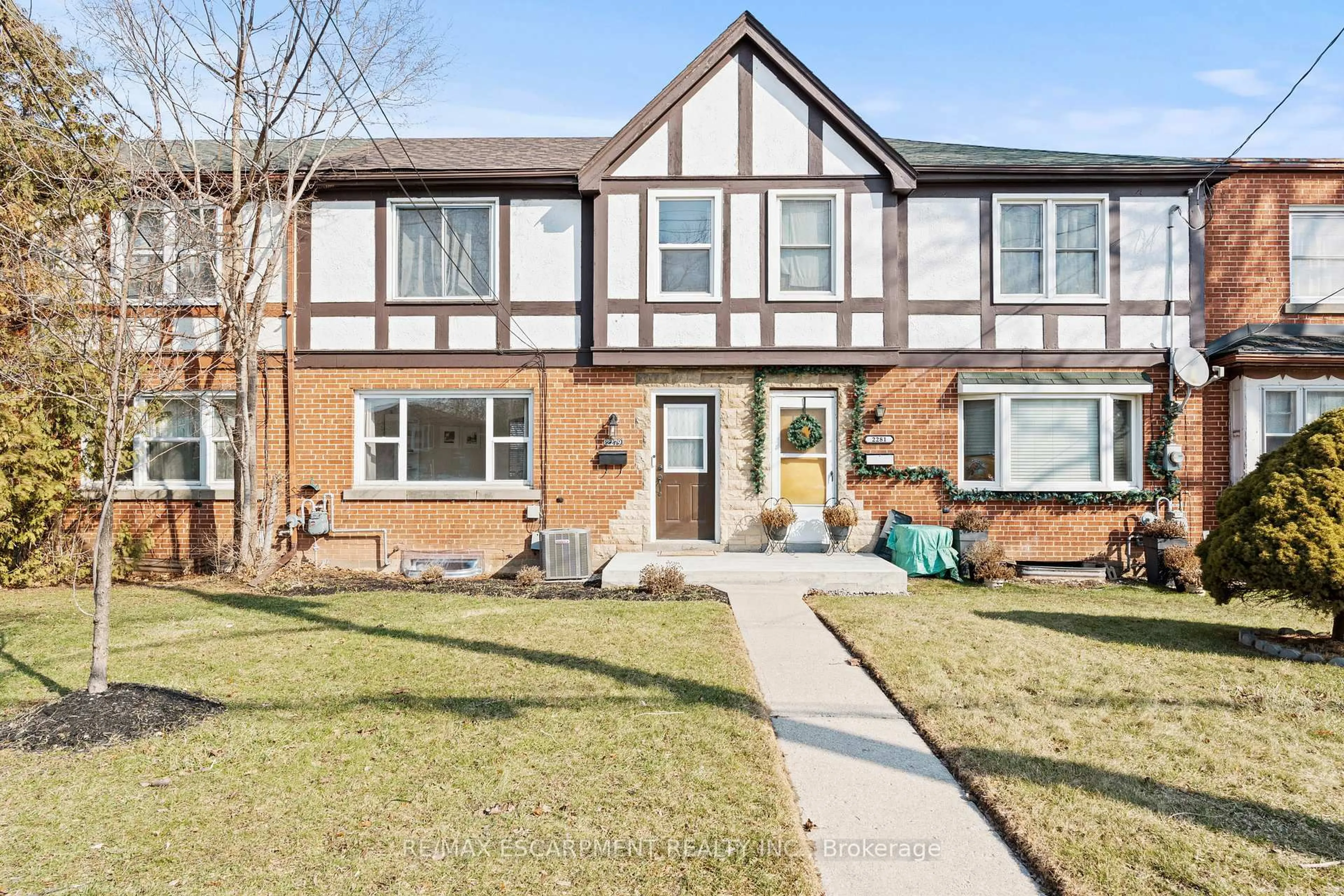 Home with brick exterior material, street for 2279 King St, Hamilton Ontario L8K 1X4