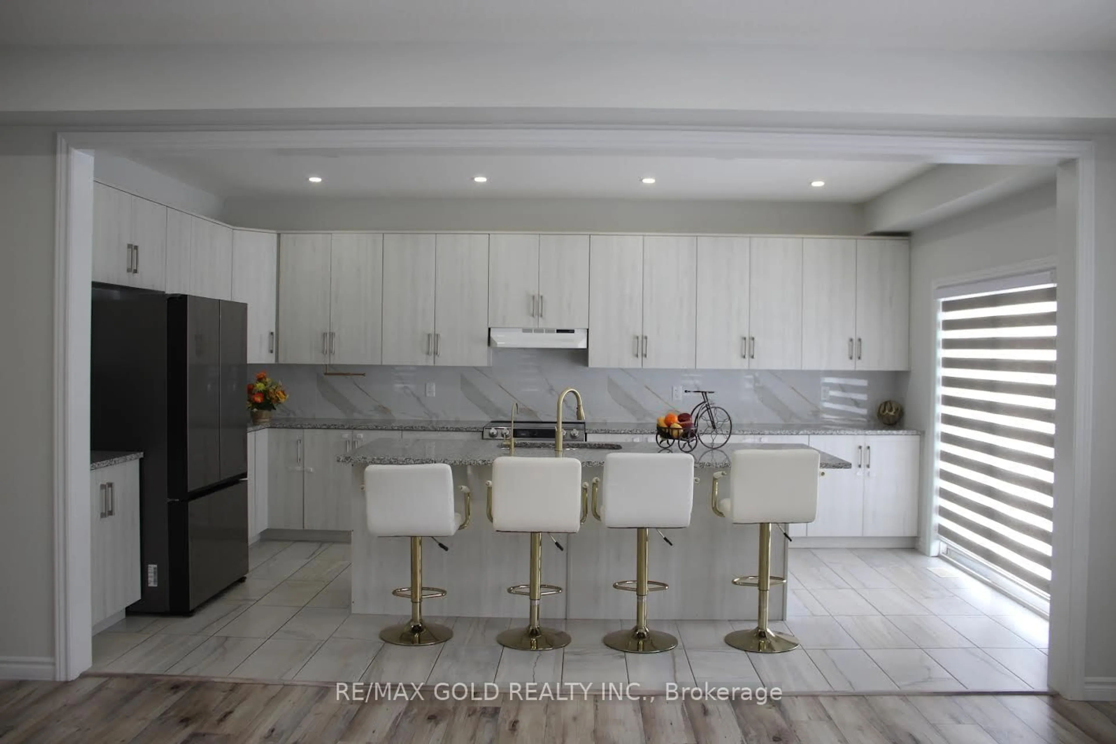 Open concept kitchen, ceramic/tile floor for 30 Henry Maracle St, North Dumfries Ontario N0B 1E0