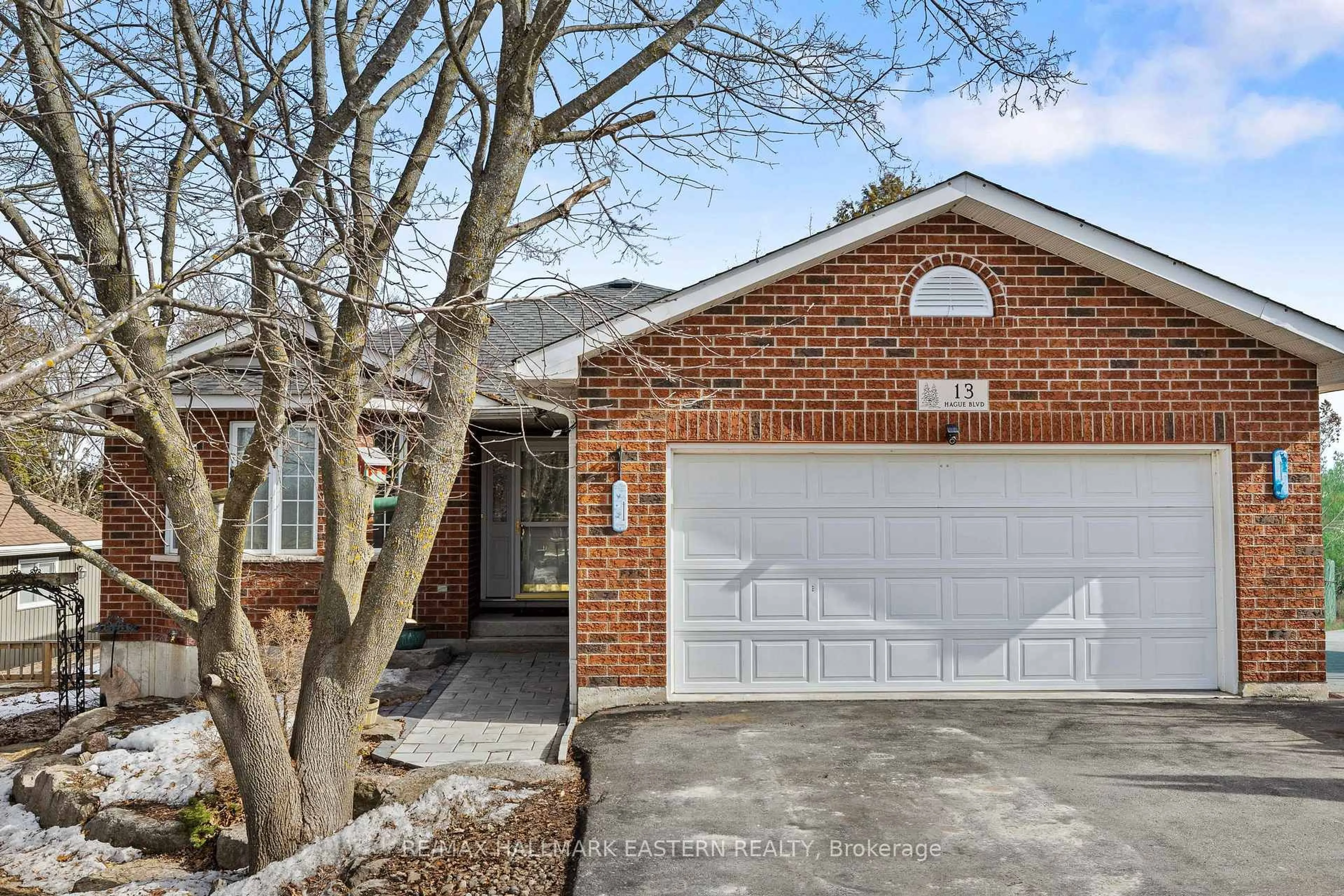 Home with brick exterior material, street for 13 Hague Blvd, Selwyn Ontario K0L 2H0