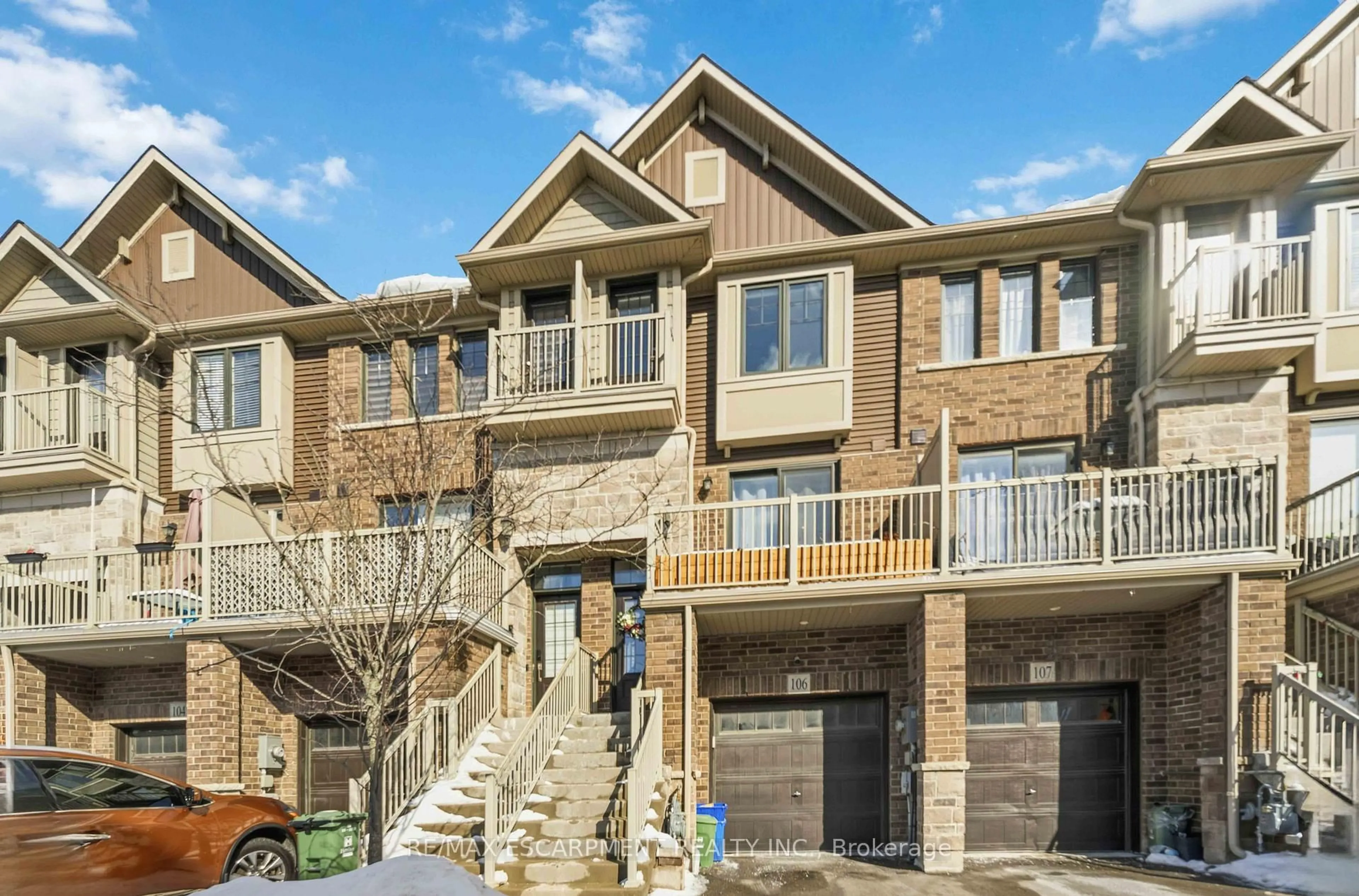 Home with brick exterior material, street for 1890 Rymal Rd #106, Hamilton Ontario L0R 1P0