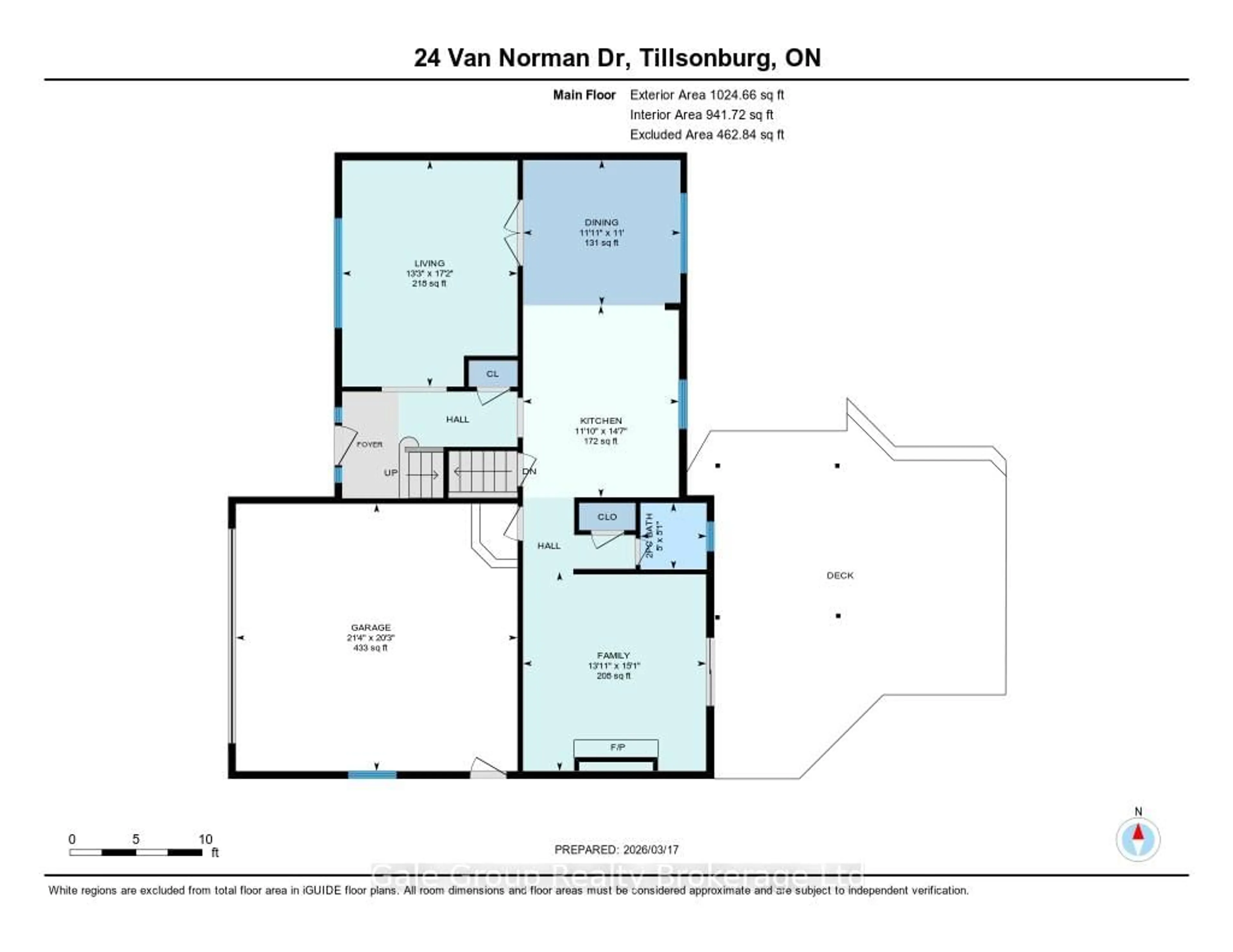 Floor plan for 24 Van Norman Dr, Tillsonburg Ontario N4G 4S2