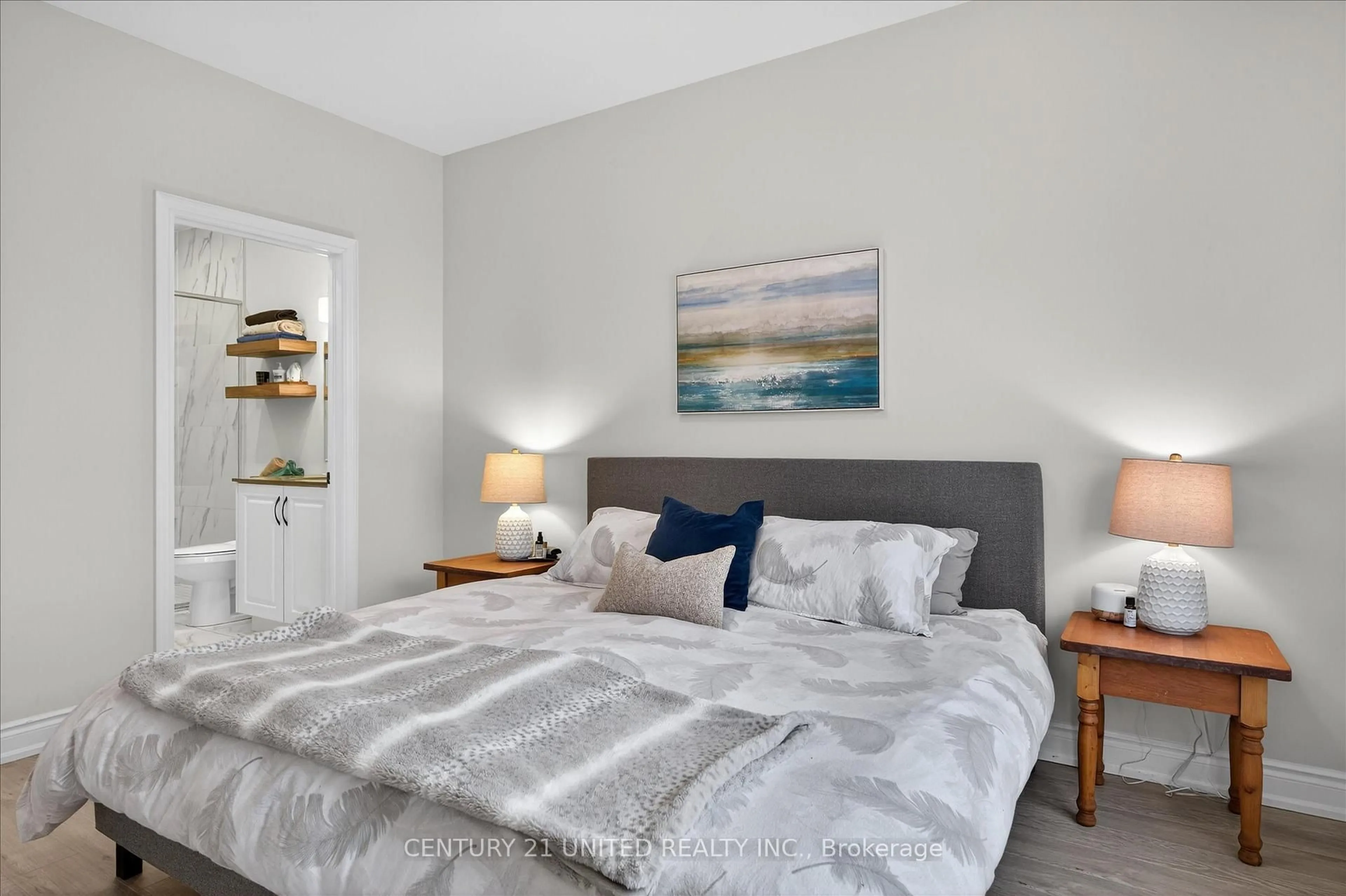 Bedroom with bed, unknown for 528 Macintosh Grve, Peterborough Ontario K9H 0C4