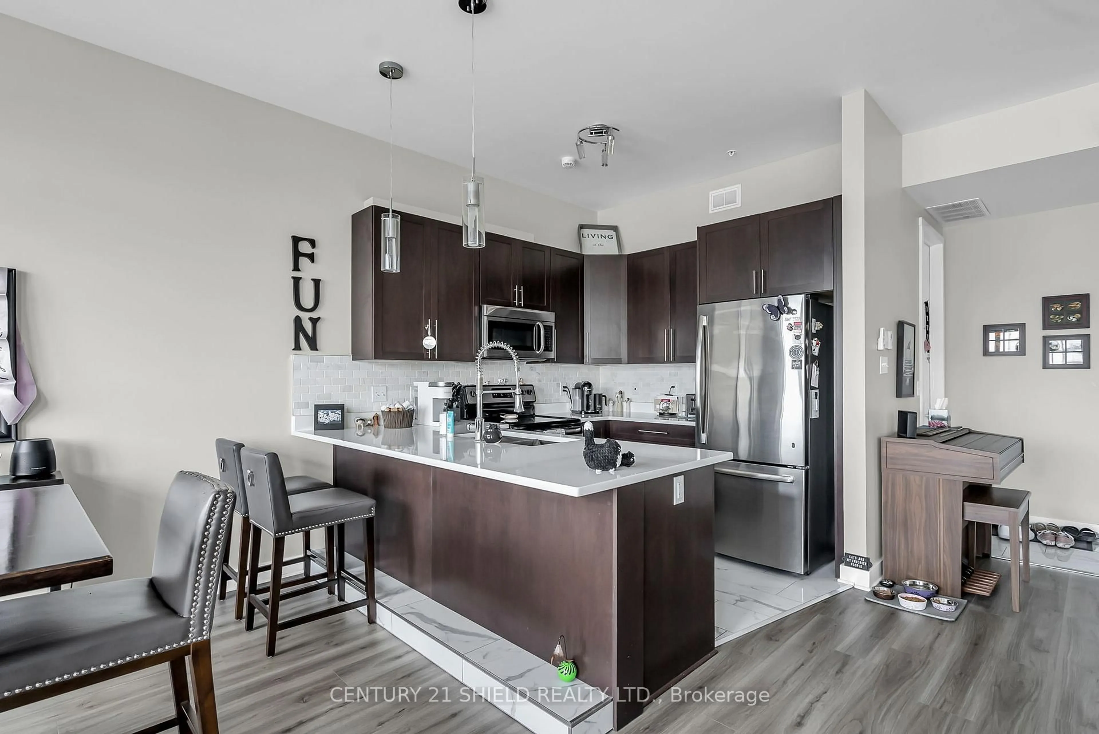 Open concept kitchen, unknown for 703 Cotton Mill St #312, Cornwall Ontario K6H 0E7