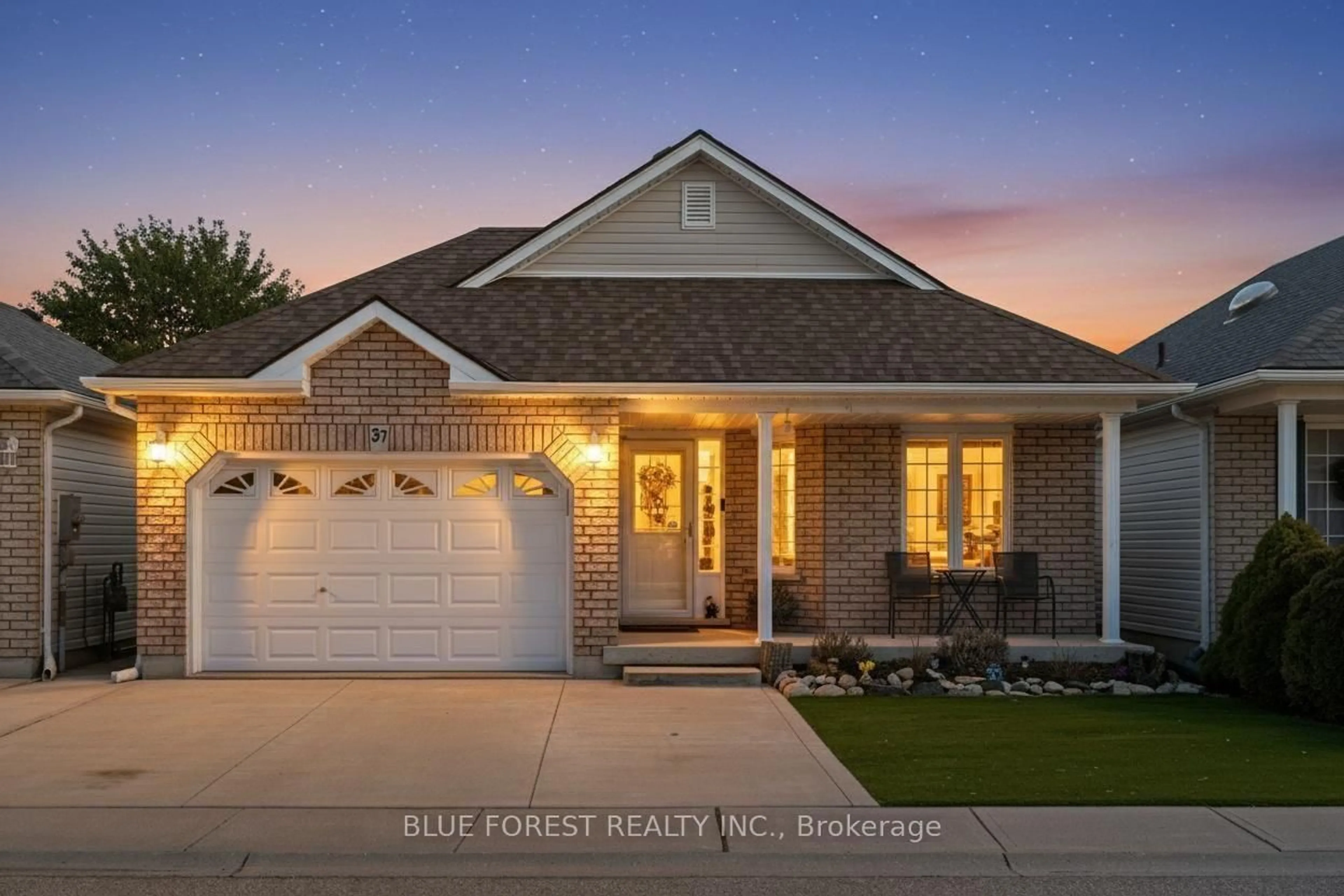 Home with brick exterior material, street for 37 Upper Canada Dr, Norfolk Ontario N0E 1M0