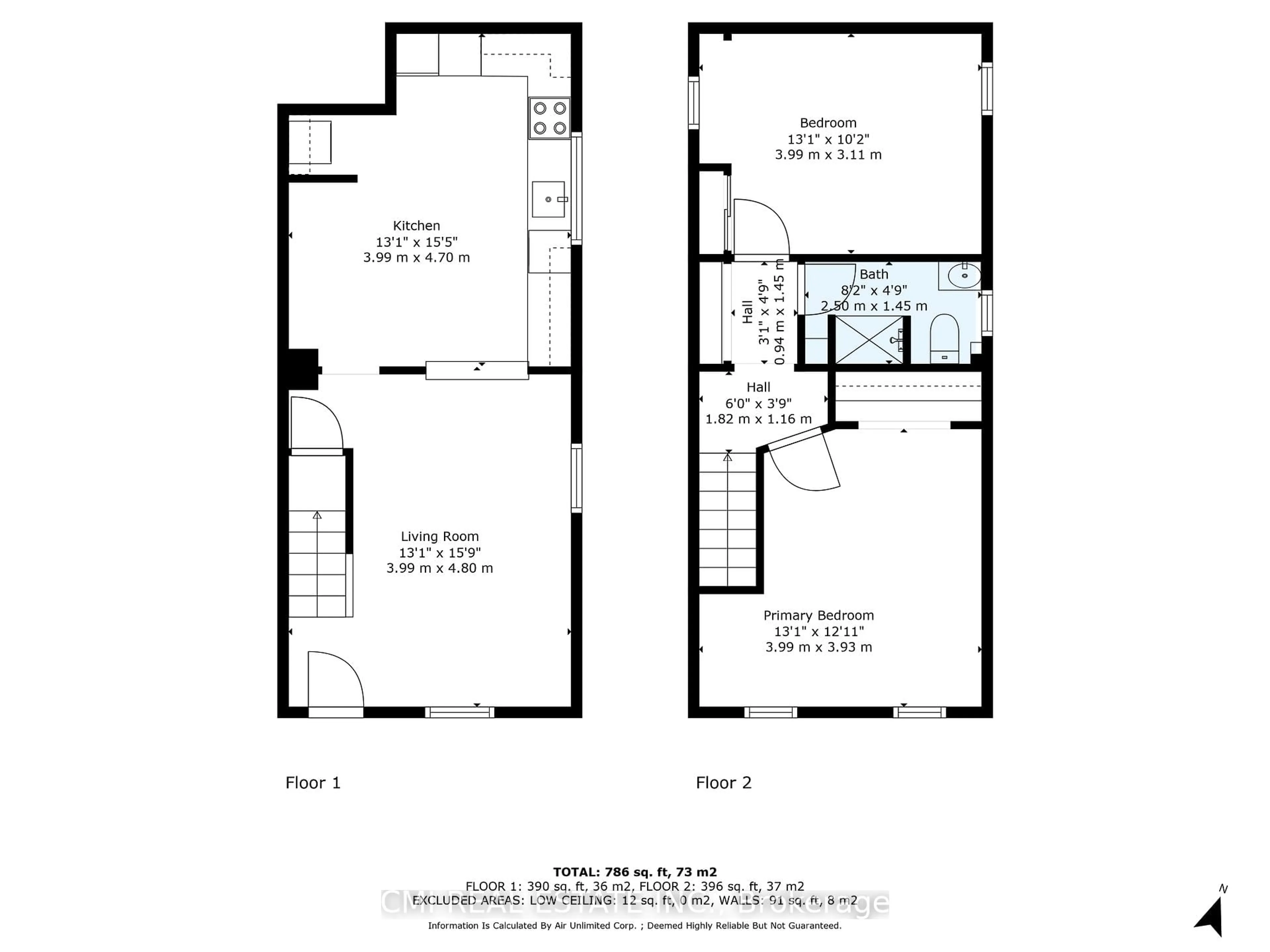Floor plan for 95 Adeline St, Ottawa Ontario K1S 3L5
