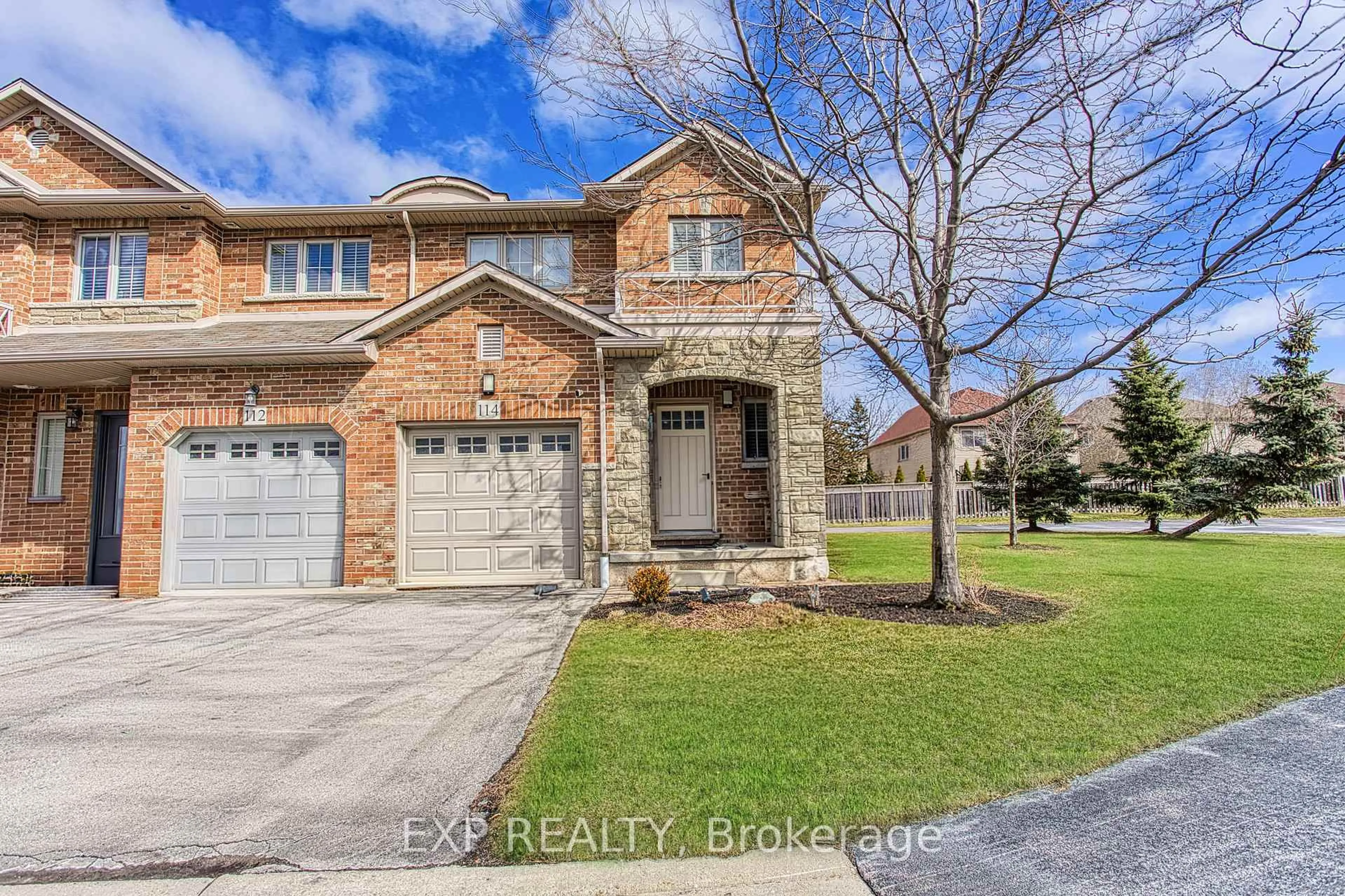 Home with brick exterior material, street for 114 Marina Point Cres, Hamilton Ontario L8E 0E4