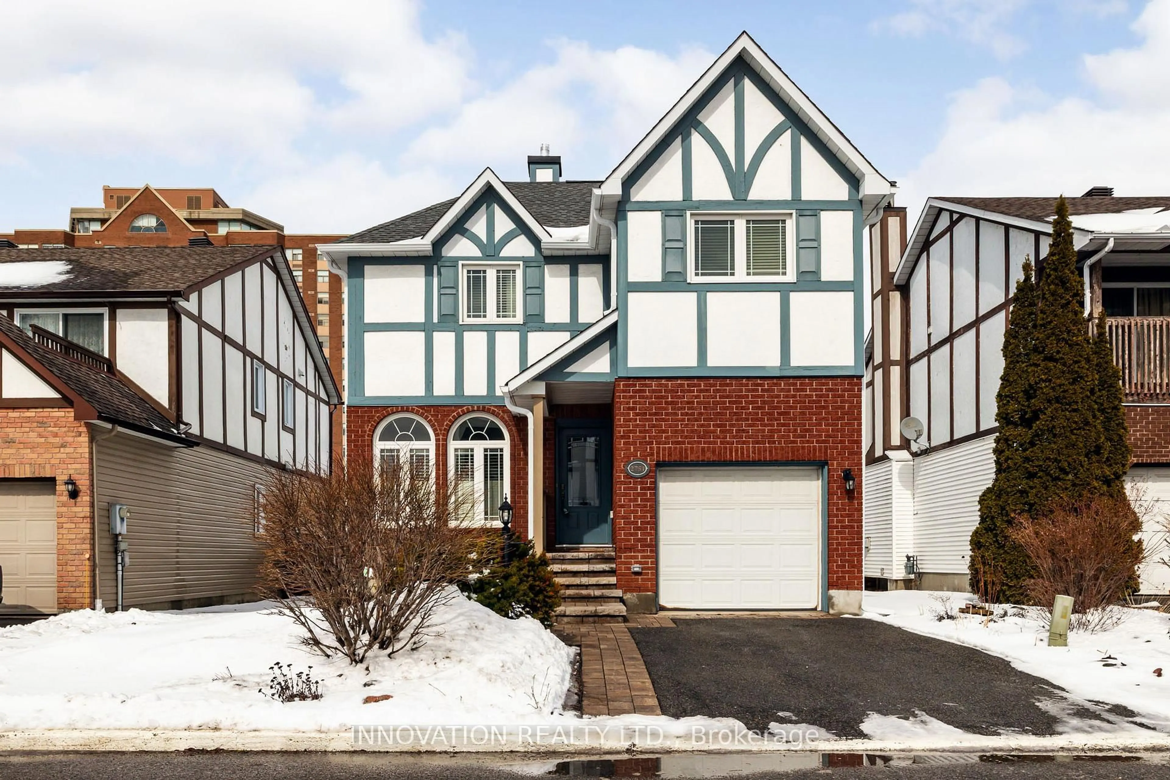 Home with brick exterior material, street for 2751 Massicotte Lane, Ottawa Ontario K1T 3G9