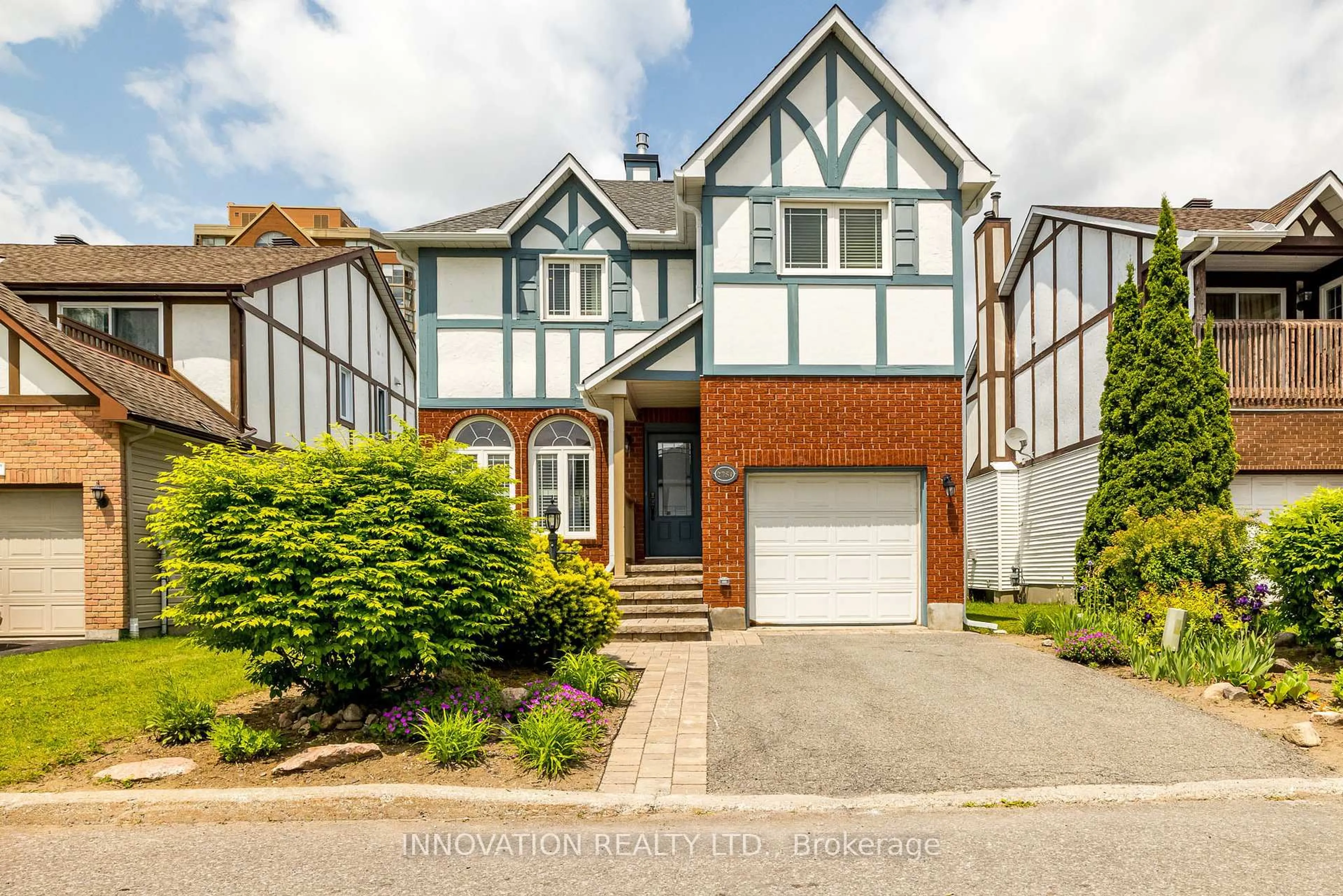 Home with brick exterior material, street for 2751 Massicotte Lane, Ottawa Ontario K1T 3G9