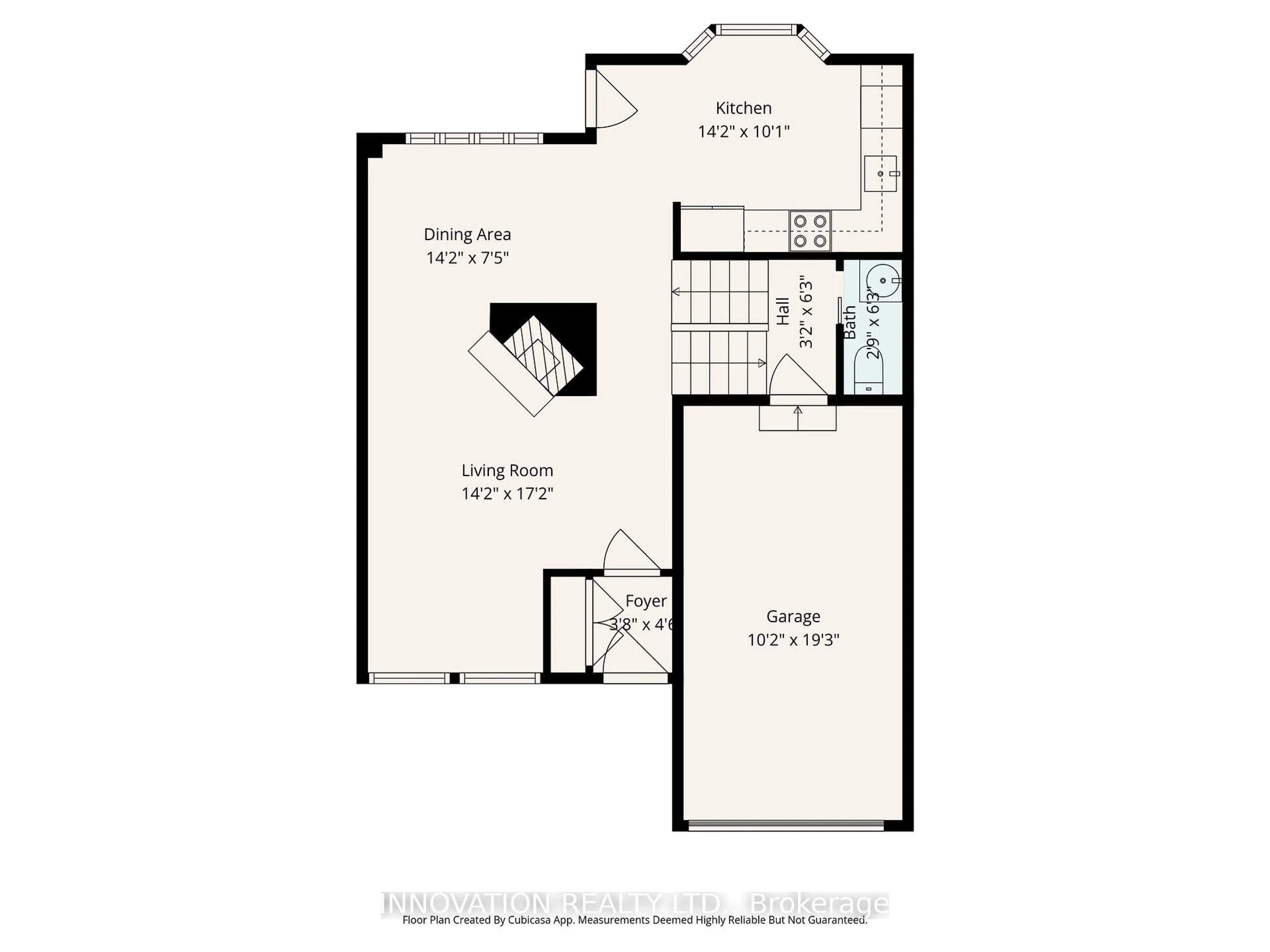 Floor plan for 2751 Massicotte Lane, Ottawa Ontario K1T 3G9
