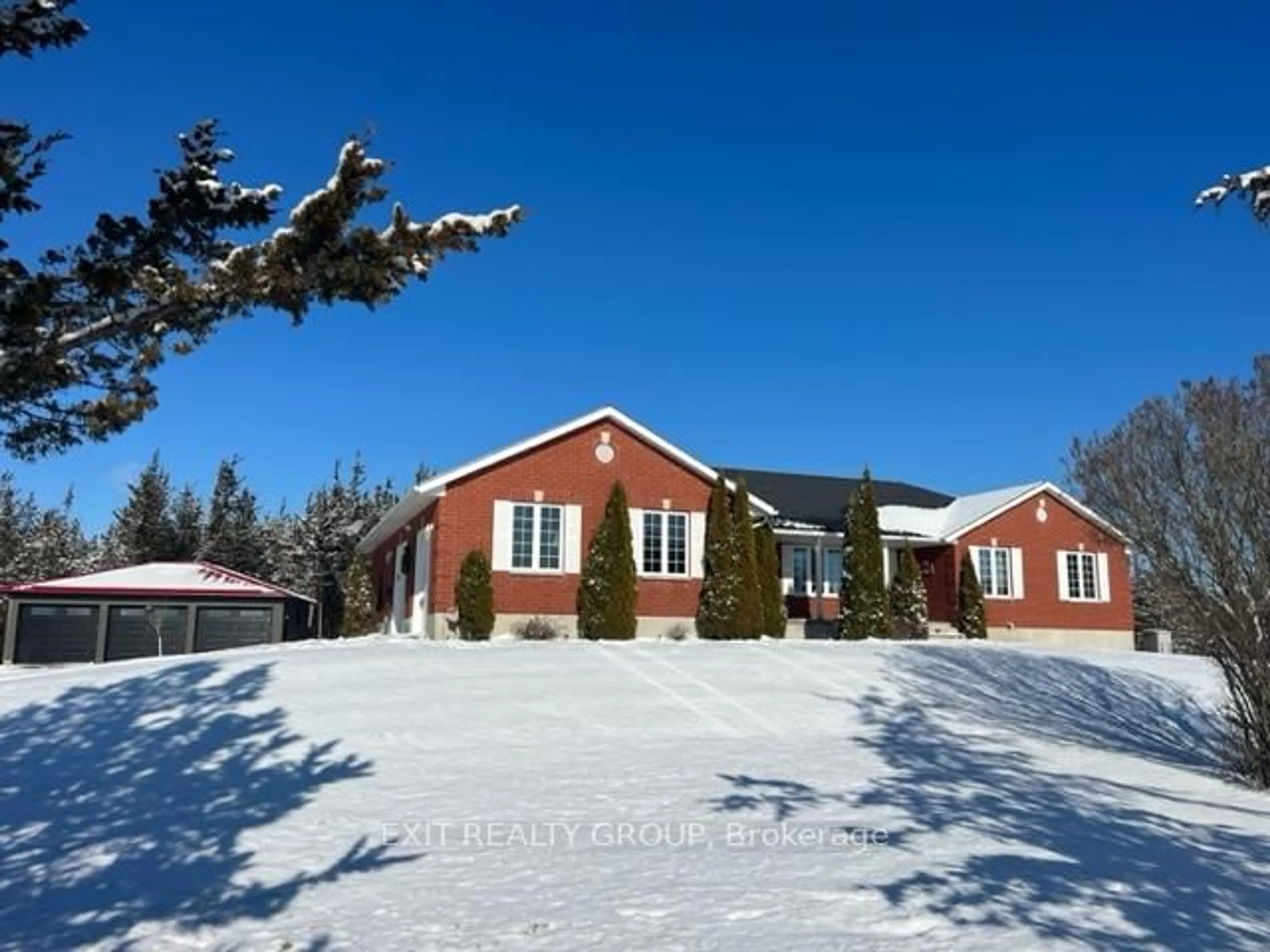 A pic from outside/outdoor area/front of a property/back of a property/a pic from drone, mountain view for 1047 Lazier Rd, Shannonville Ontario K0K 3A0