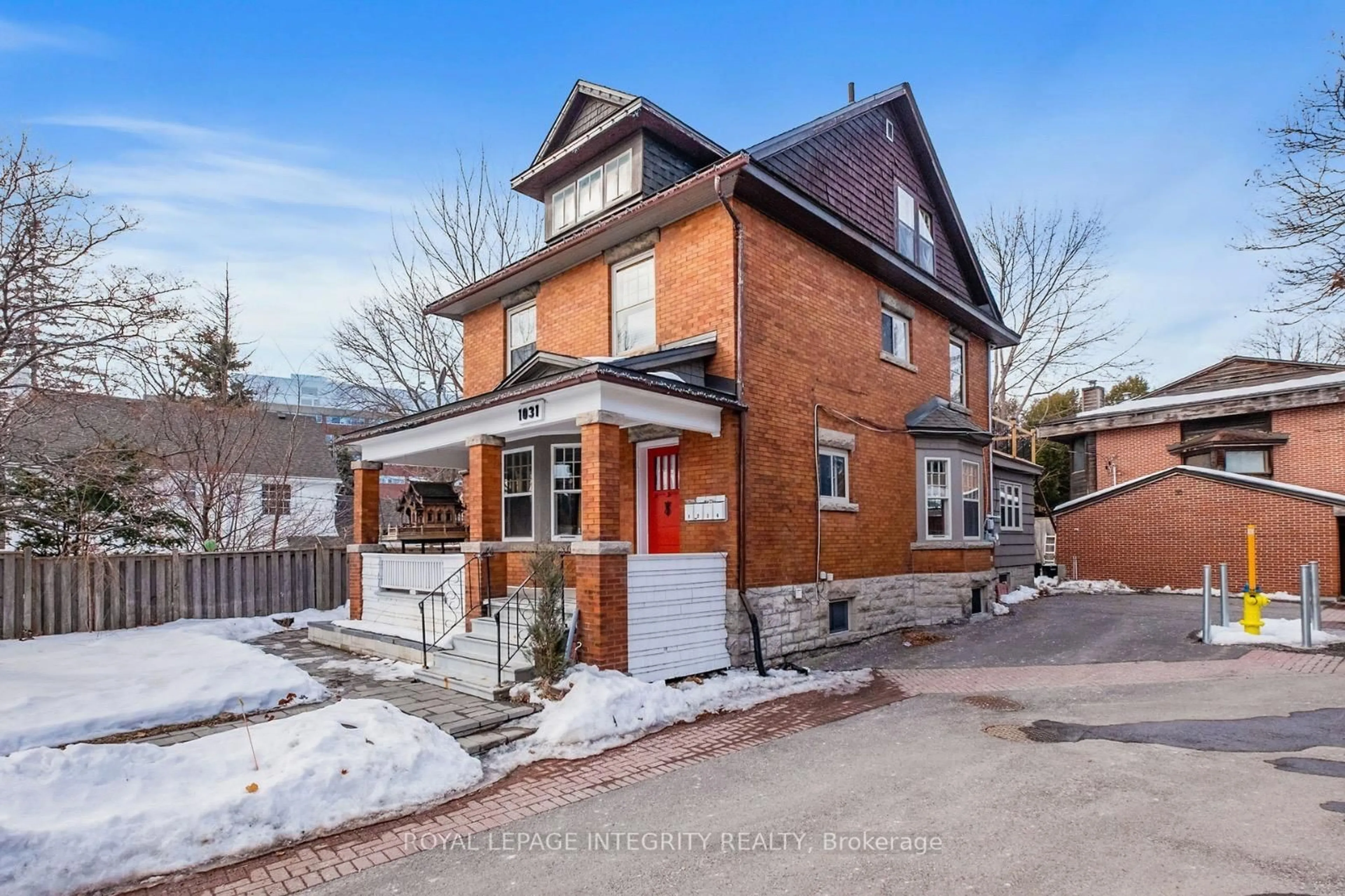 Home with brick exterior material, street for 1031 Carling Ave, Ottawa Ontario K1Y 4E8