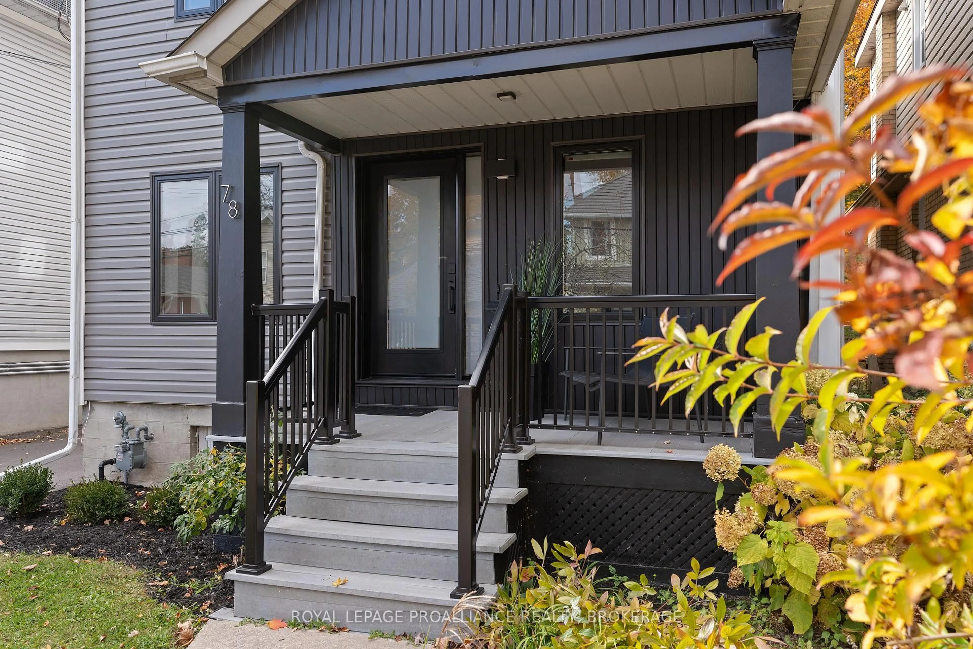Home with vinyl exterior material, street for 78 Pembroke St, Kingston Ontario K7L 4N7