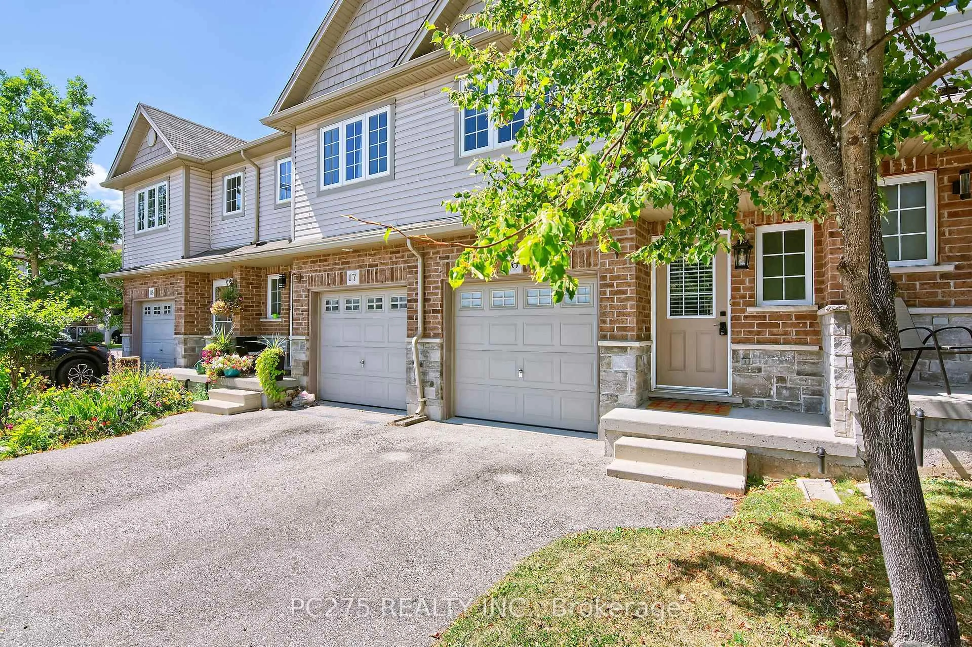 Home with brick exterior material, street for 355 Fisher Mills Rd #16, Cambridge Ontario N3C 4N5