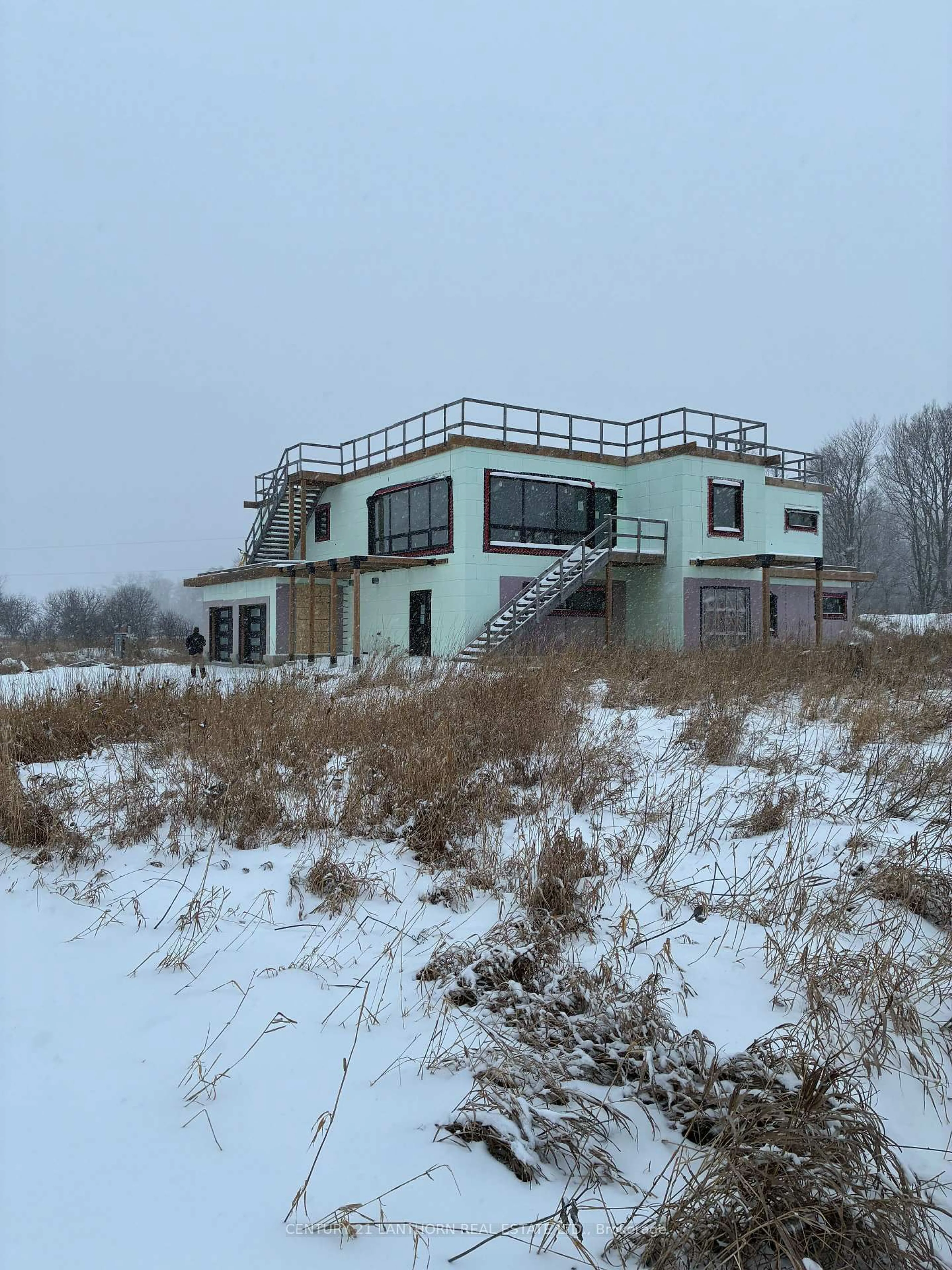 A pic from outside/outdoor area/front of a property/back of a property/a pic from drone, building for 449 Partridge Hollow Rd, Prince Edward County Ontario K0K 1T0