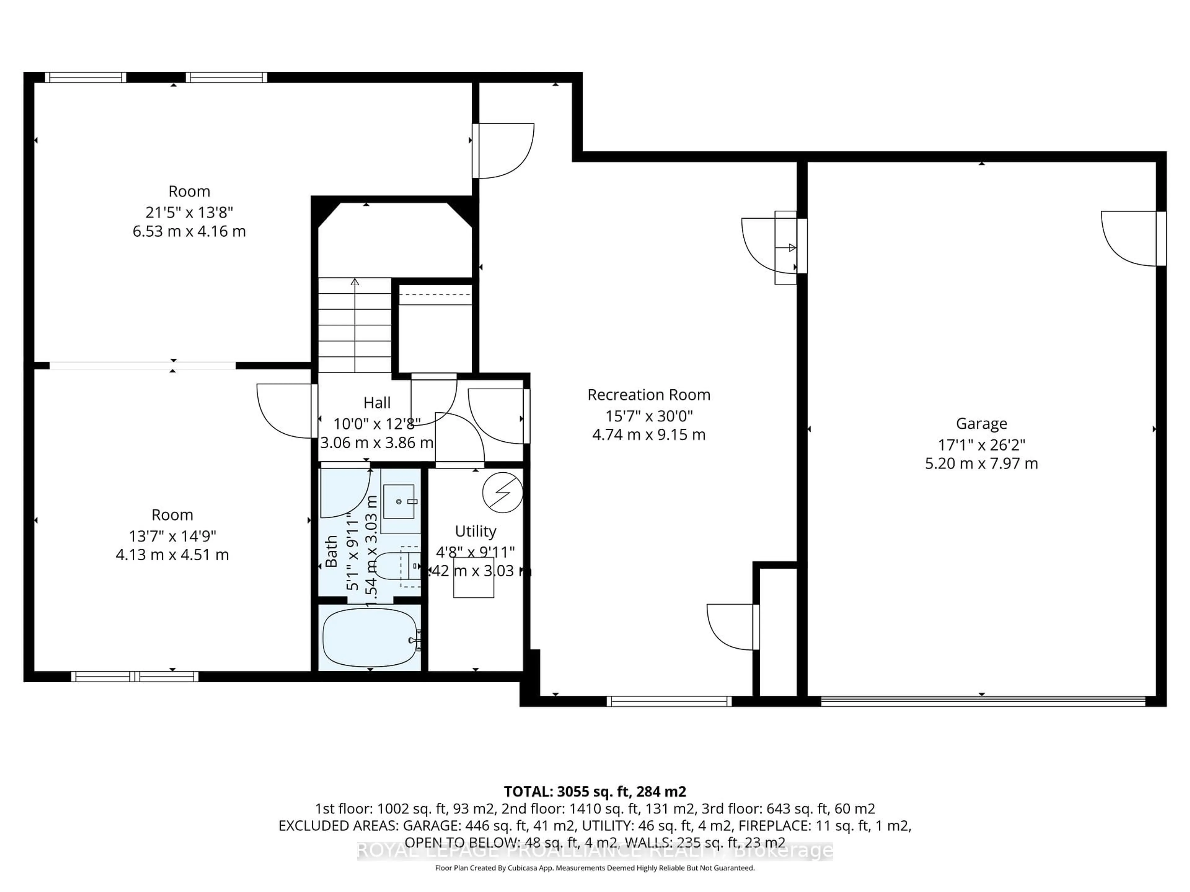 Floor plan for 215 Water St, Cobourg Ontario K9A 1R3
