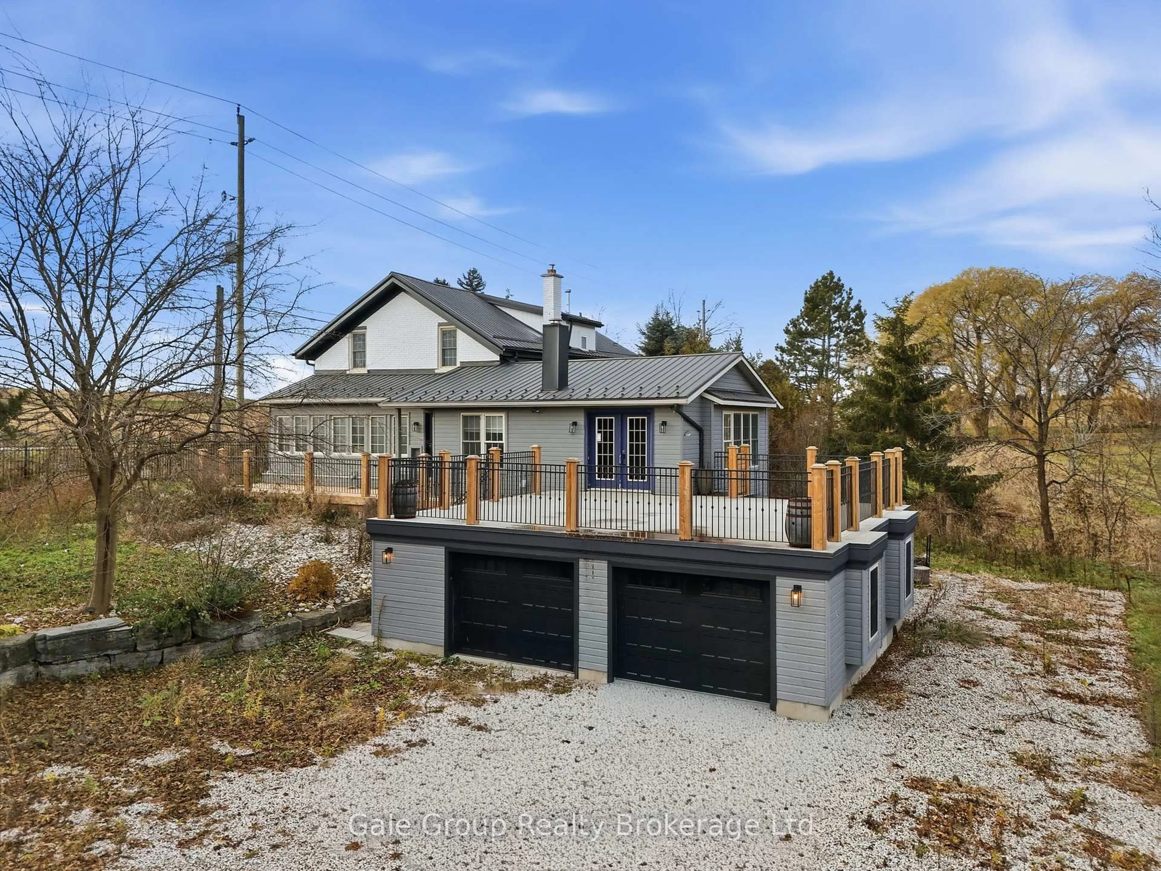 A pic from outside/outdoor area/front of a property/back of a property/a pic from drone, water/lake/river/ocean view for 1349 Queen St, Wilmot Ontario N0B 2E0