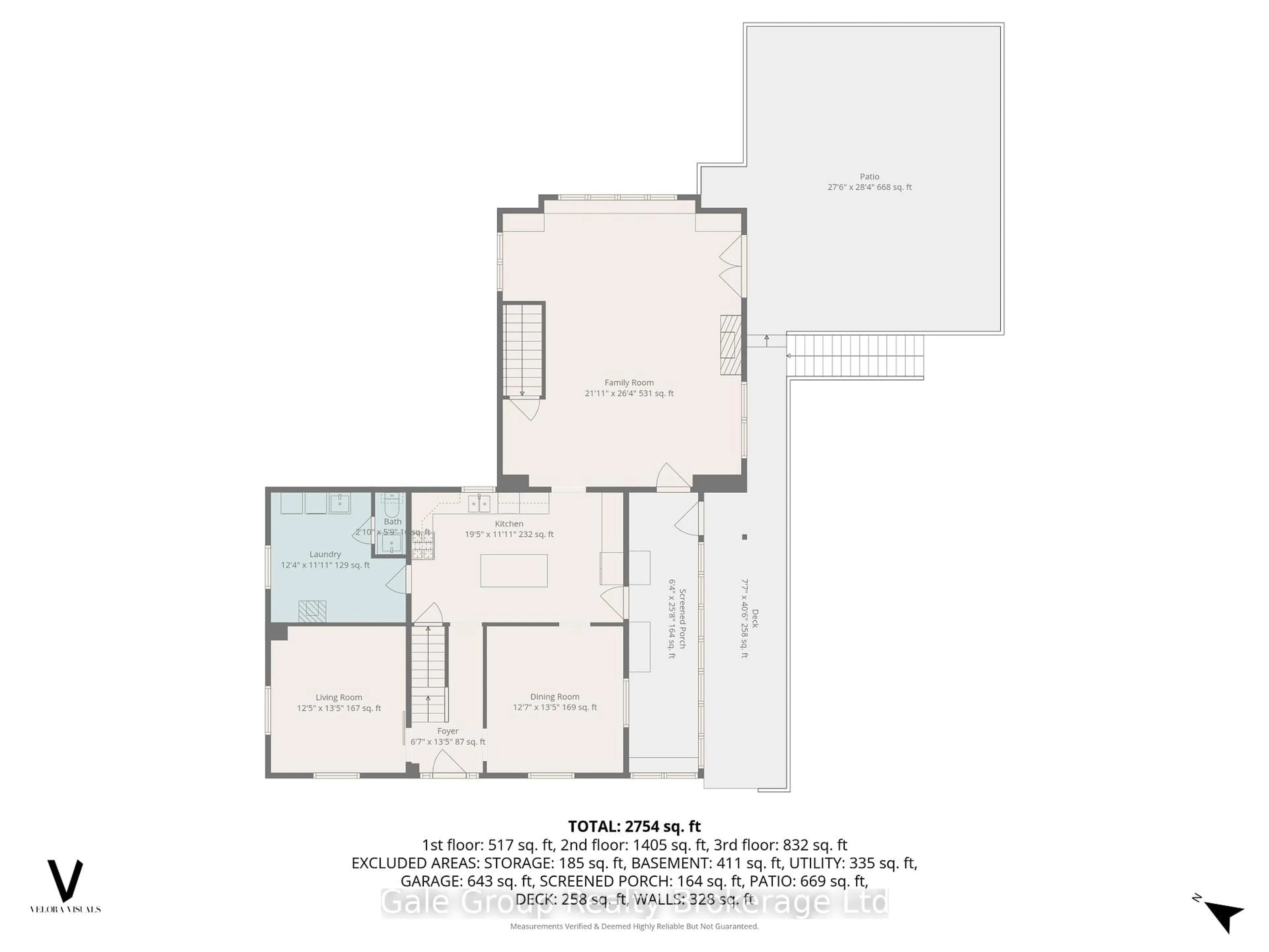 Floor plan for 1349 Queen St, Wilmot Ontario N0B 2E0