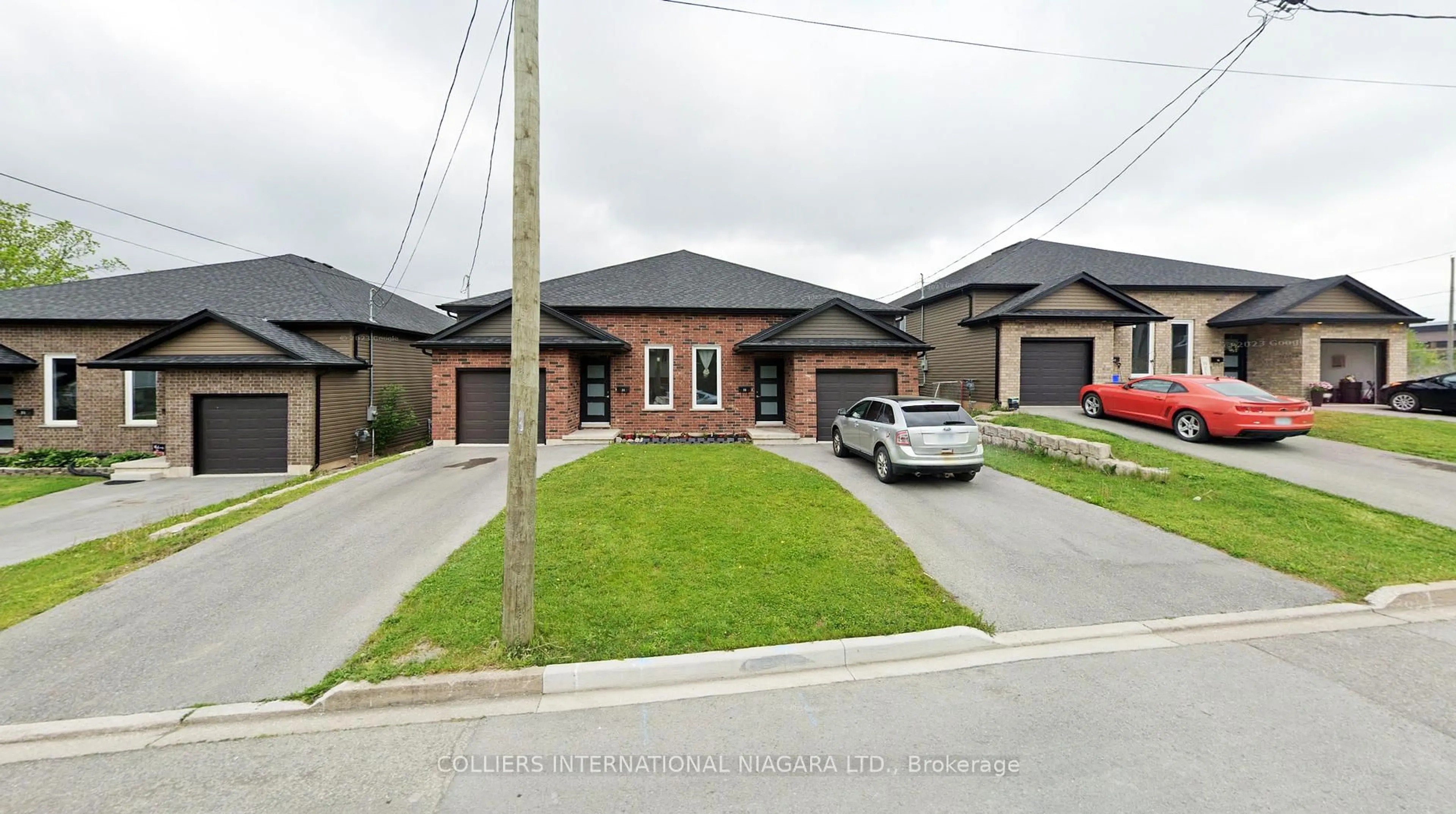 Home with brick exterior material, street for 34-38 Bruce St, Welland Ontario L3B 3R1