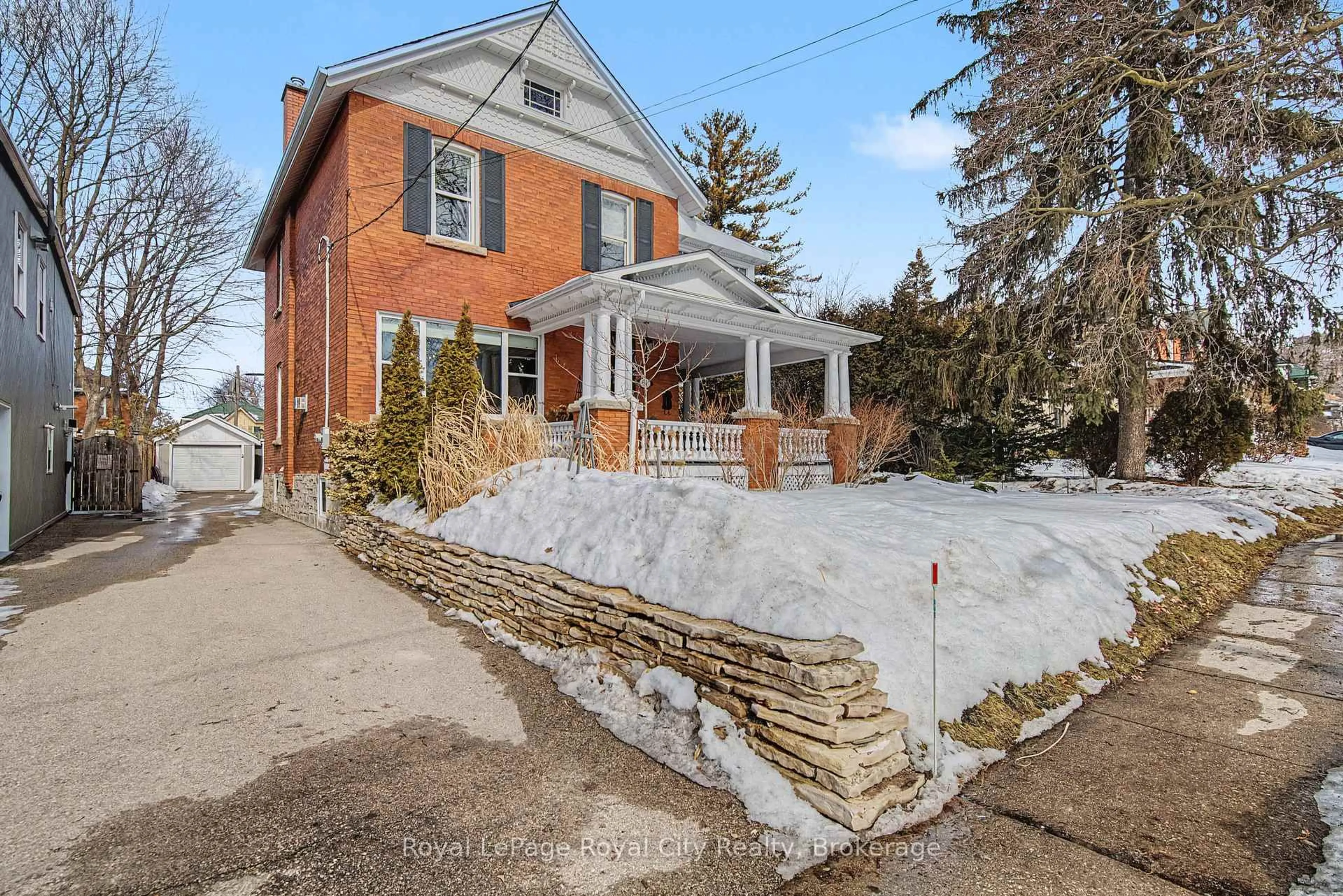 Home with brick exterior material, street for 61 Cambridge St, Guelph Ontario N1H 2V1
