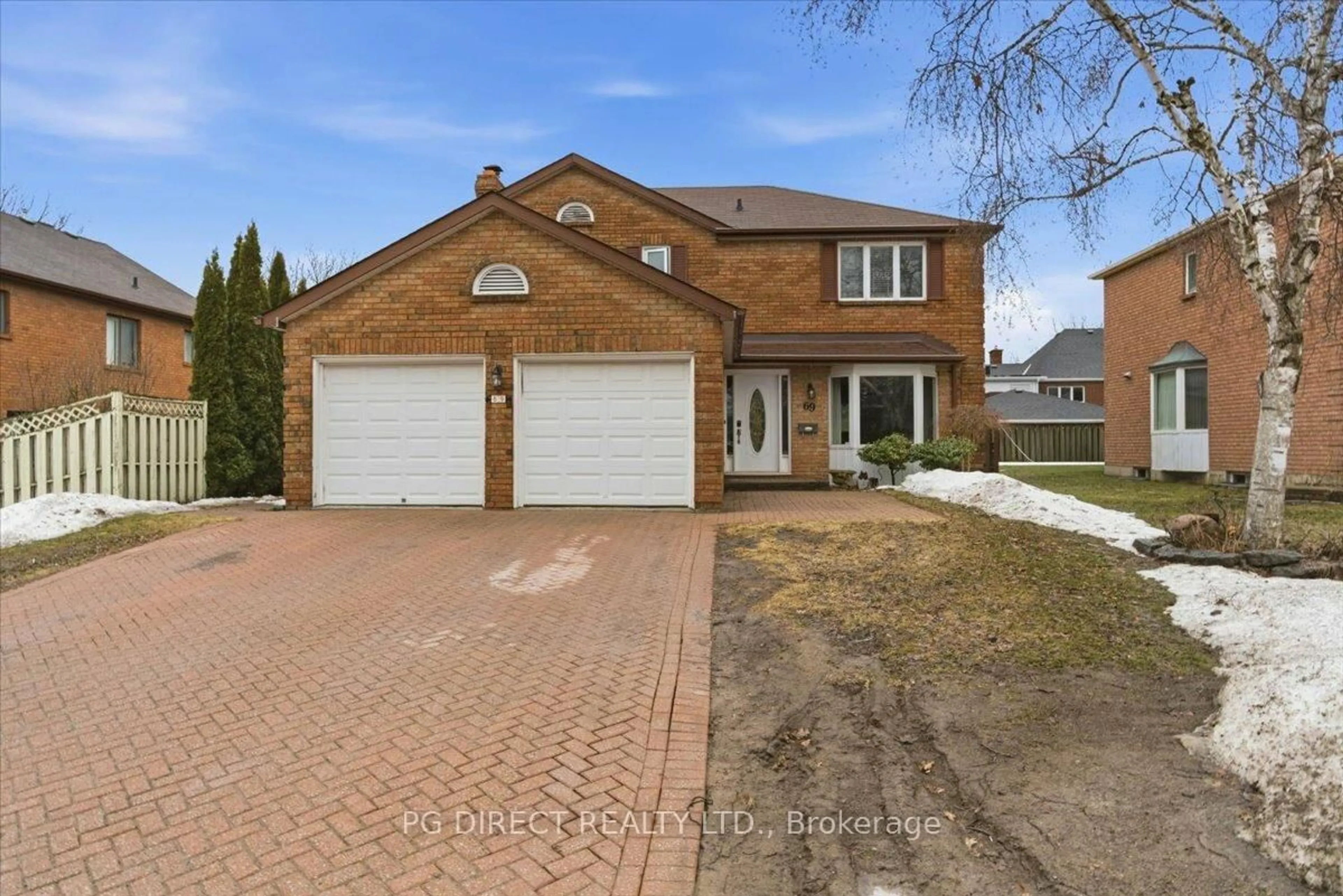 Home with brick exterior material, street for 69 Tripp Blvd, Quinte West Ontario K8V 5Y8