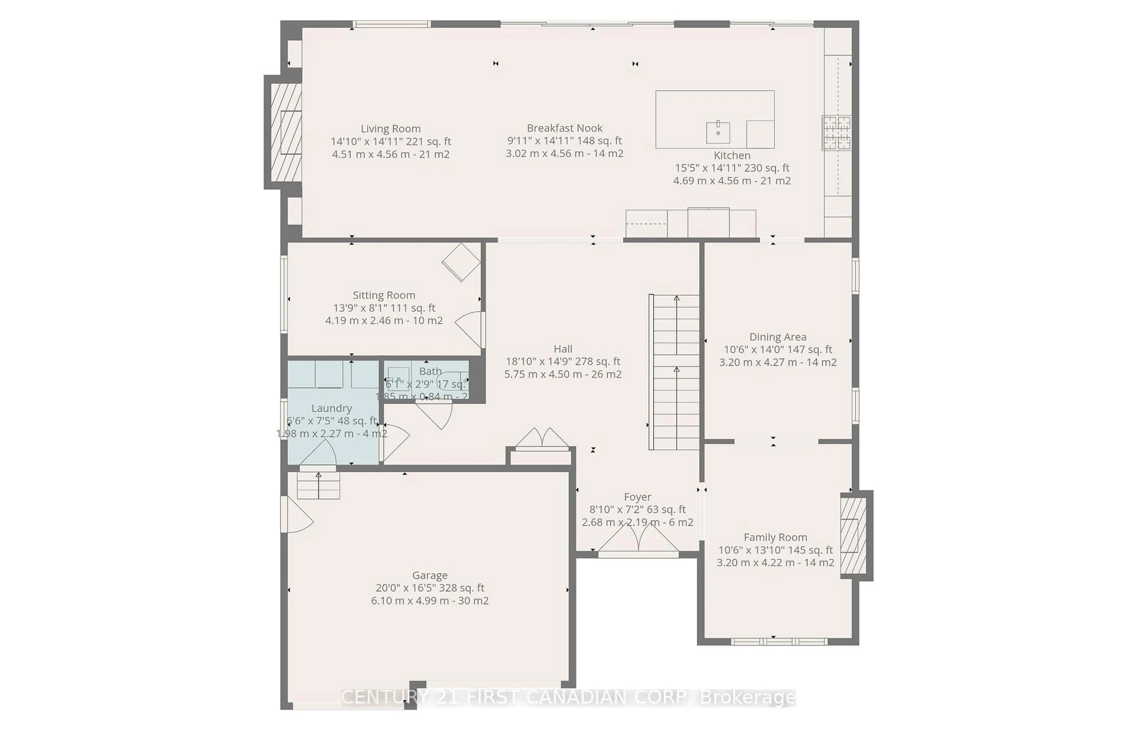 Floor plan for 1567 Blackwell Blvd, London North Ontario N5X 0G5