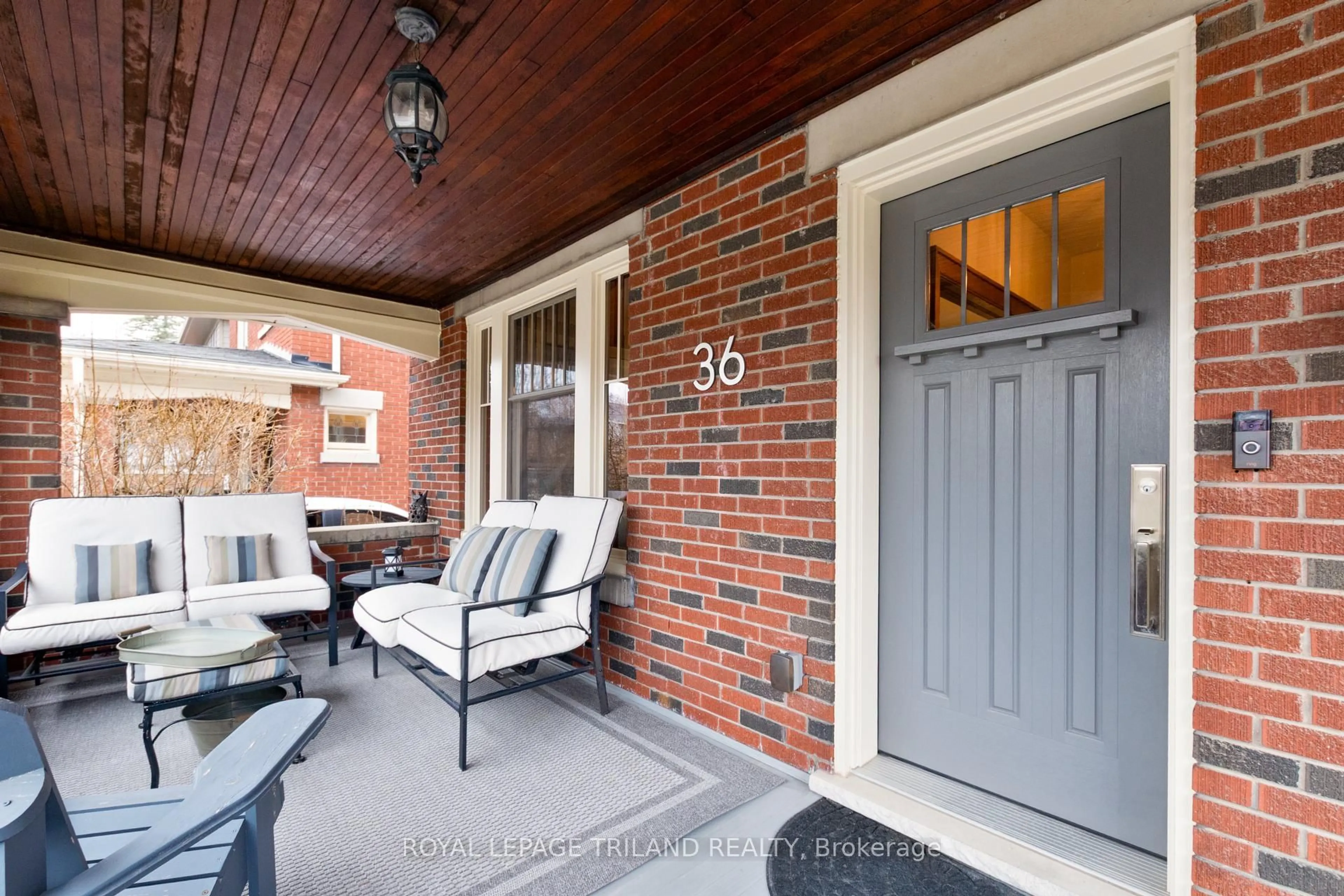 Patio, street for 36 Mckenzie Ave, London South Ontario N6C 1V3