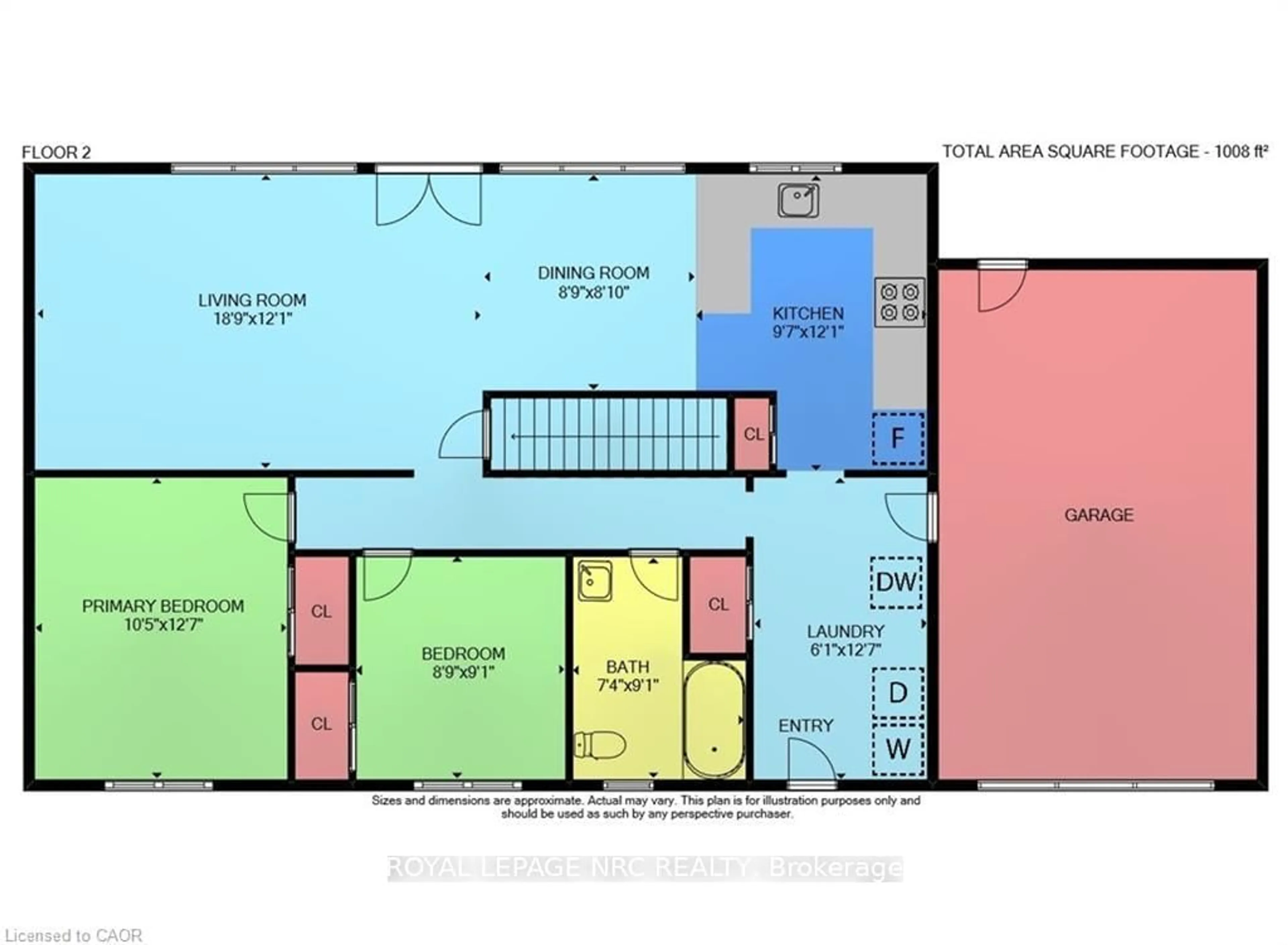 Floor plan for 92 Hoover Point Lane, Haldimand Ontario N0A 1P0
