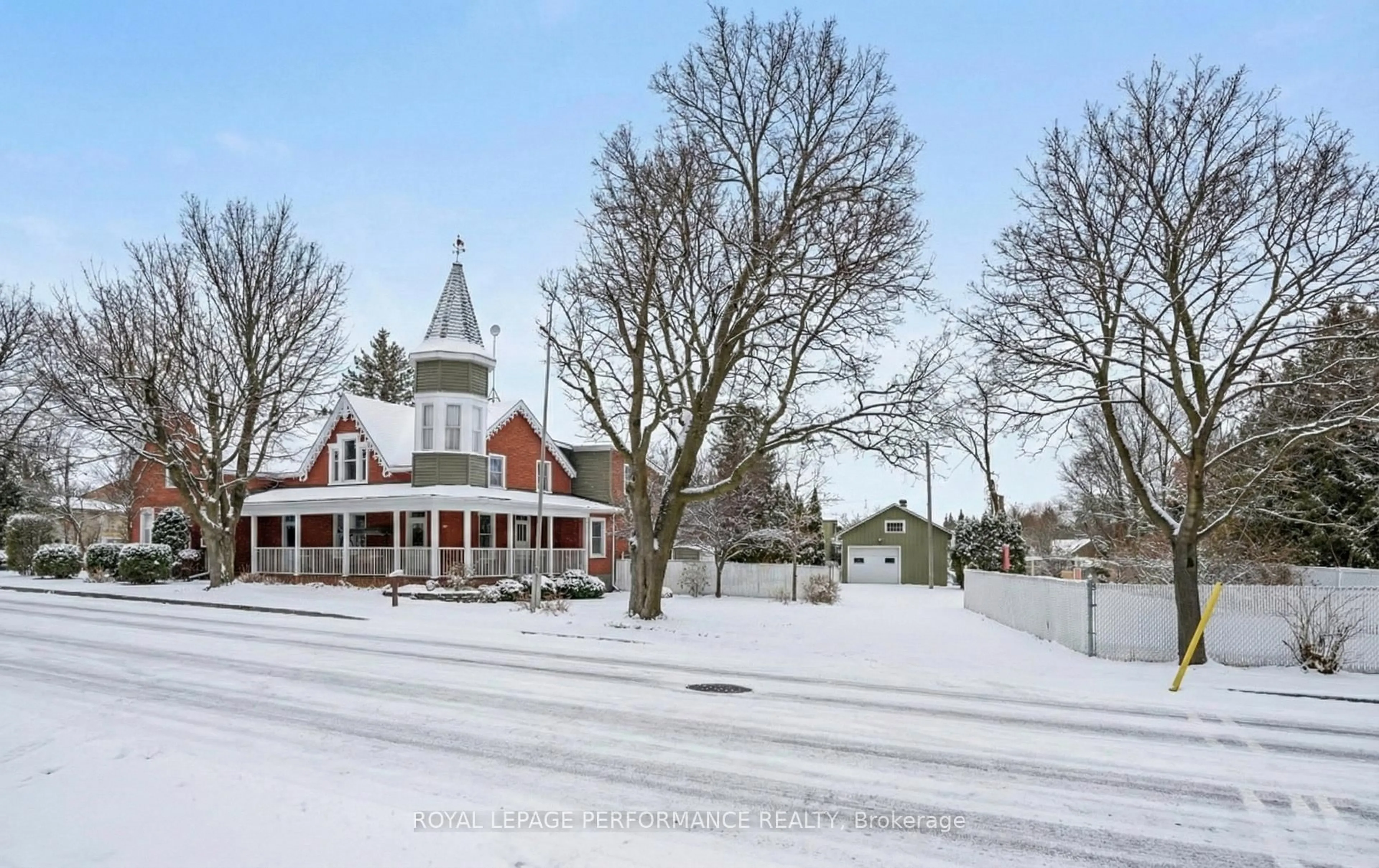 A pic from outside/outdoor area/front of a property/back of a property/a pic from drone, street for 8 John St, Champlain Ontario K0B 1K0