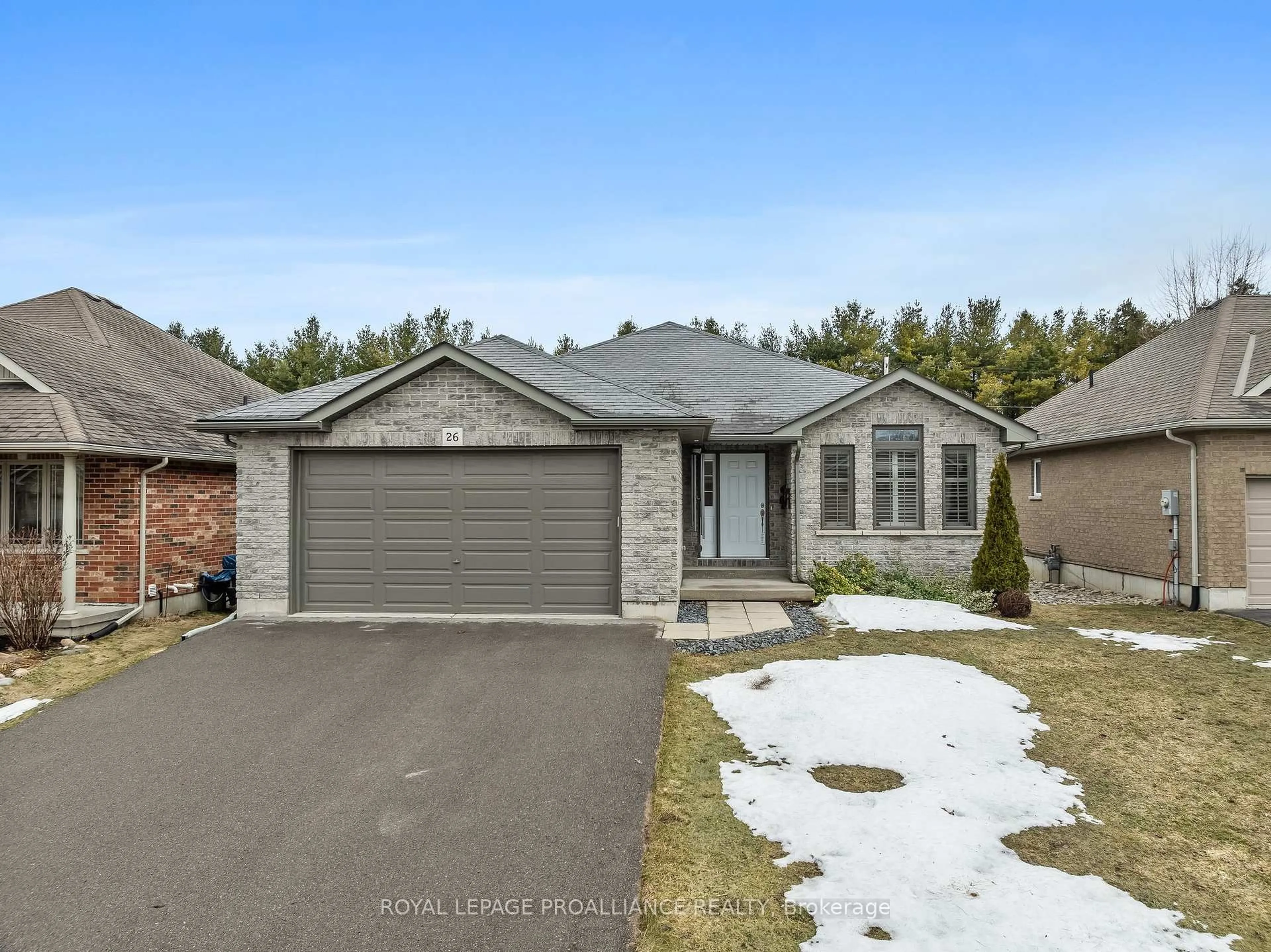 Home with brick exterior material, street for 26 Ward Dr, Brighton Ontario K0K 1H0