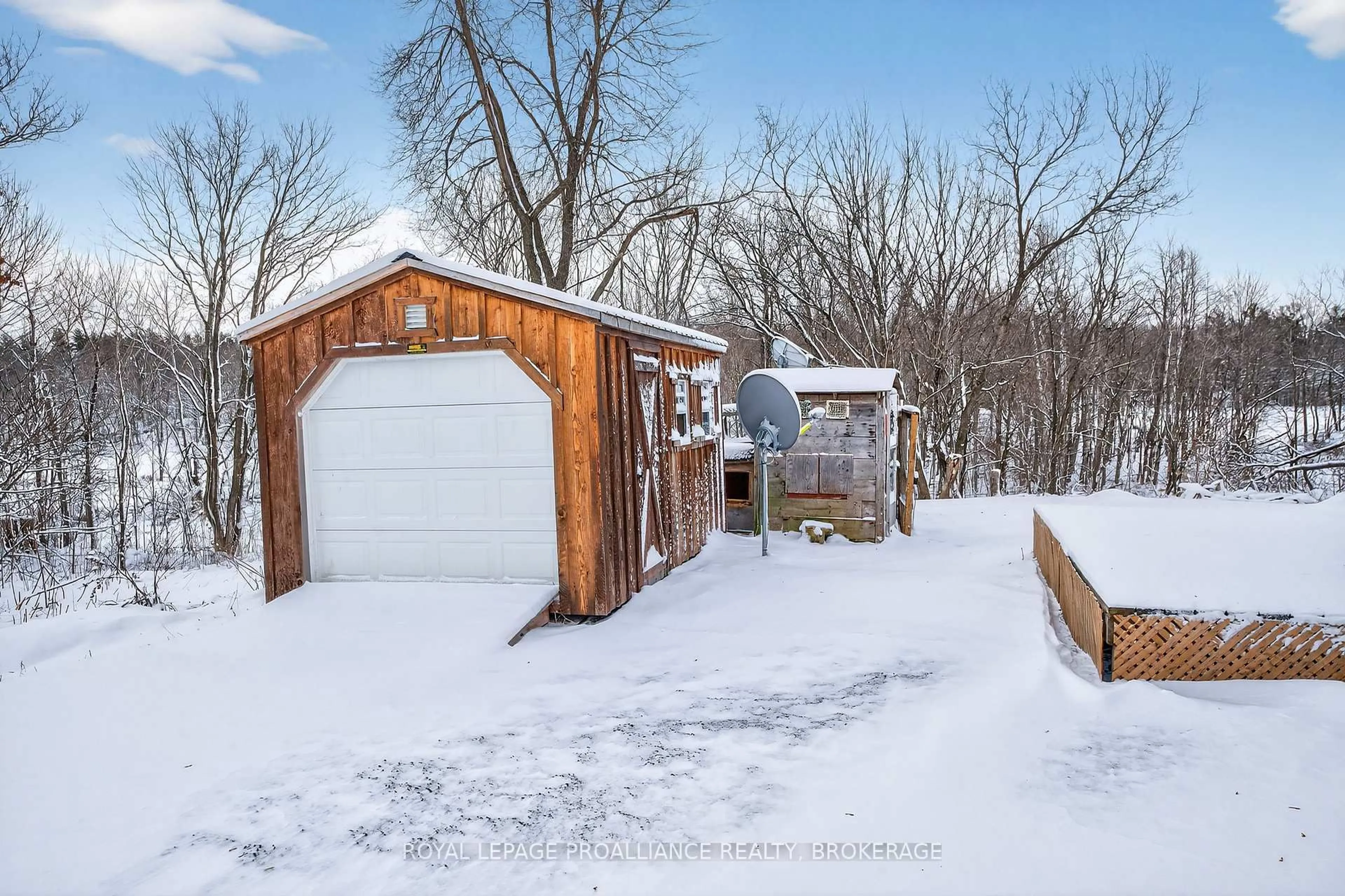 Shed for 5668 Battersea Rd, Battersea Ontario K0H 1H0