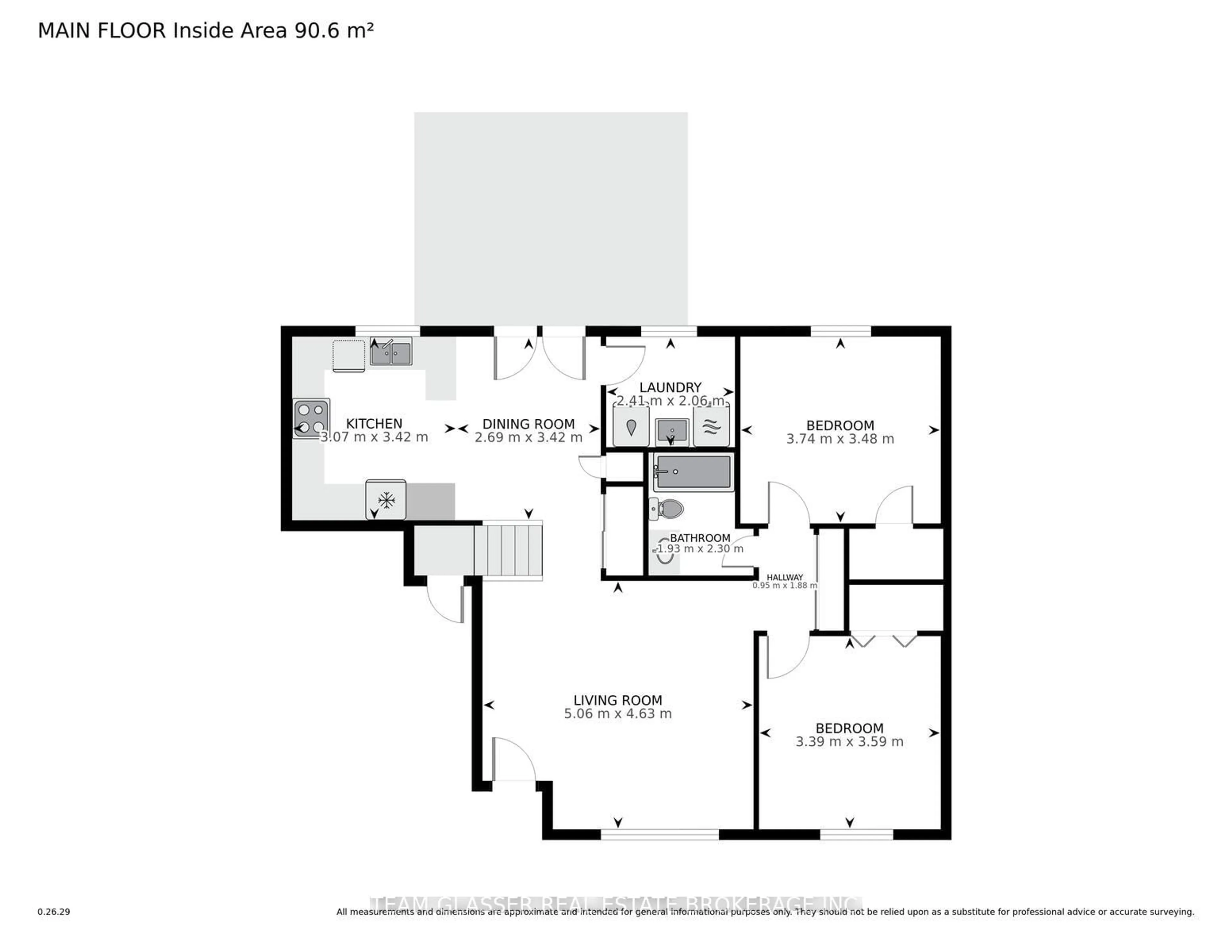 Floor plan for 214 South St #15, Aylmer Ontario N5H 3E6