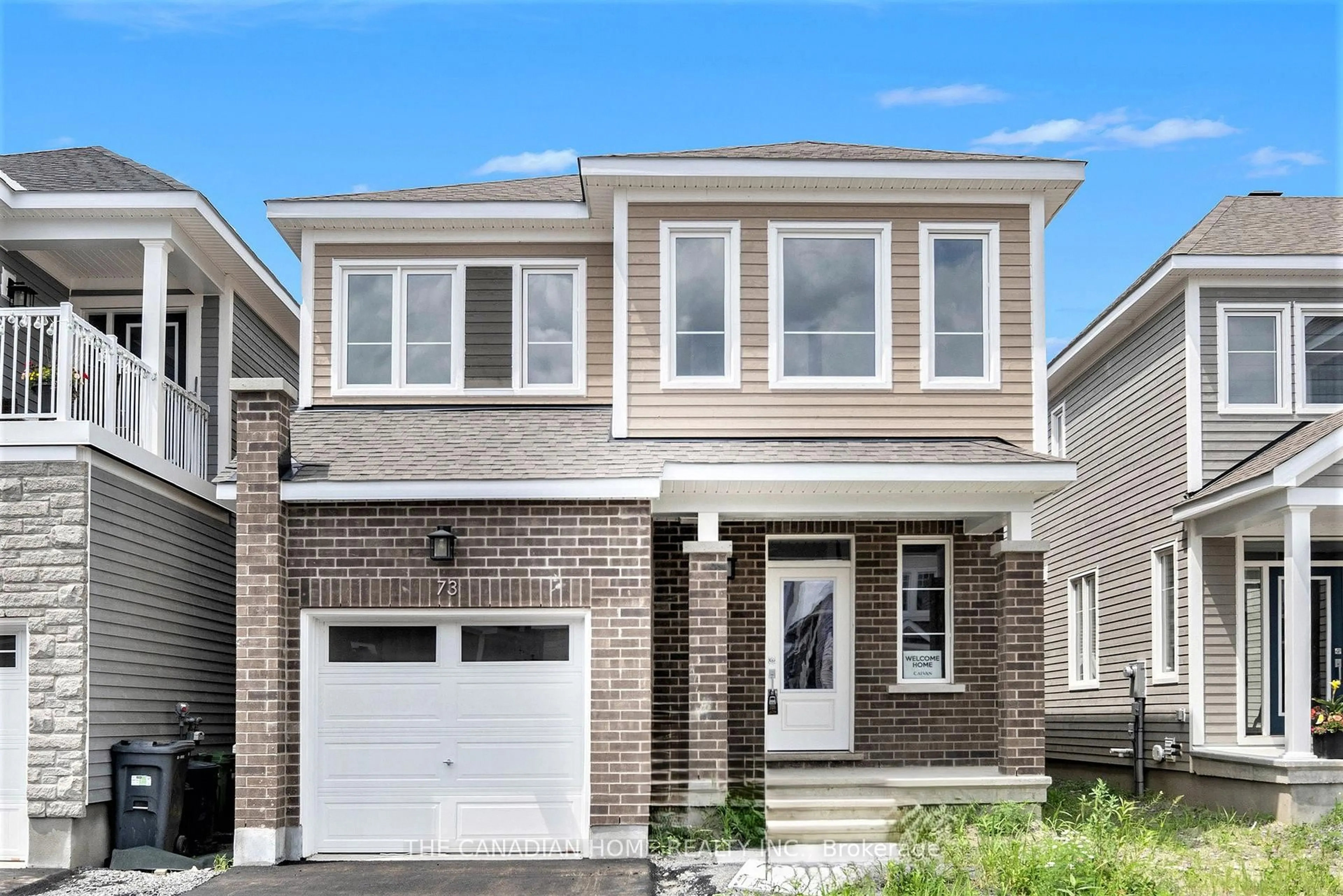 Home with brick exterior material, street for 73 Hackamore Cres, Richmond Ontario K0A 2Z0