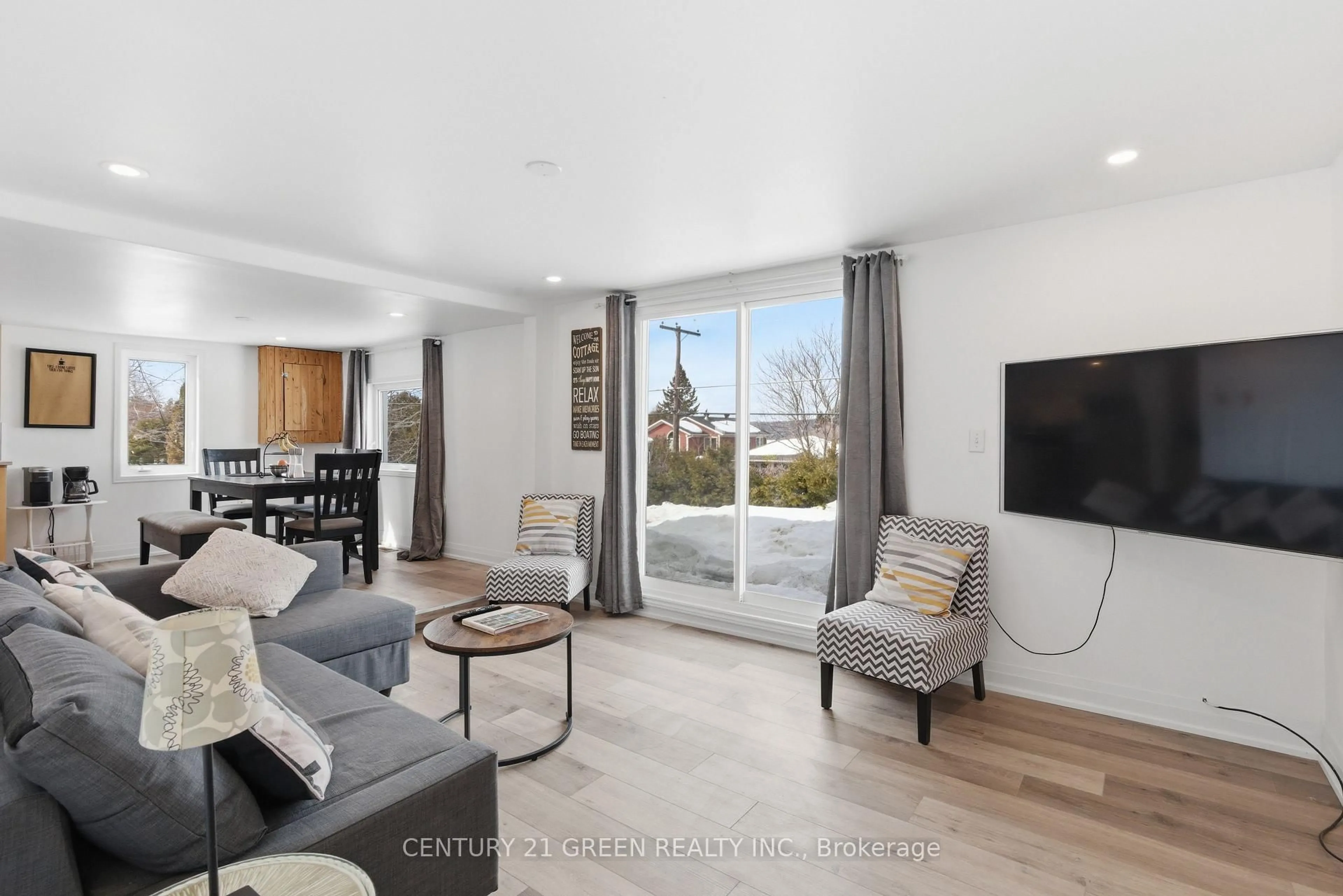 Living room with furniture, unknown for 135 Village St, Bancroft Ontario K0L 1C0