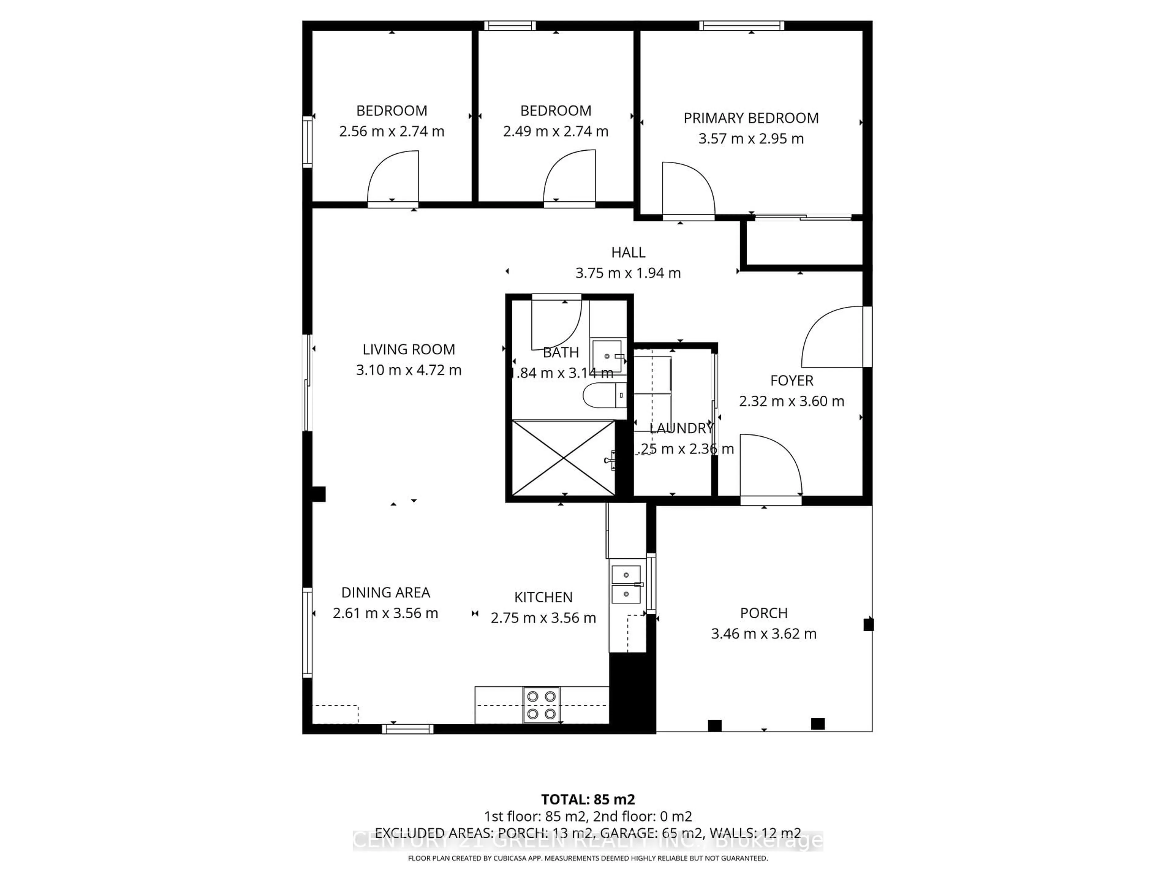 Floor plan for 135 Village St, Bancroft Ontario K0L 1C0