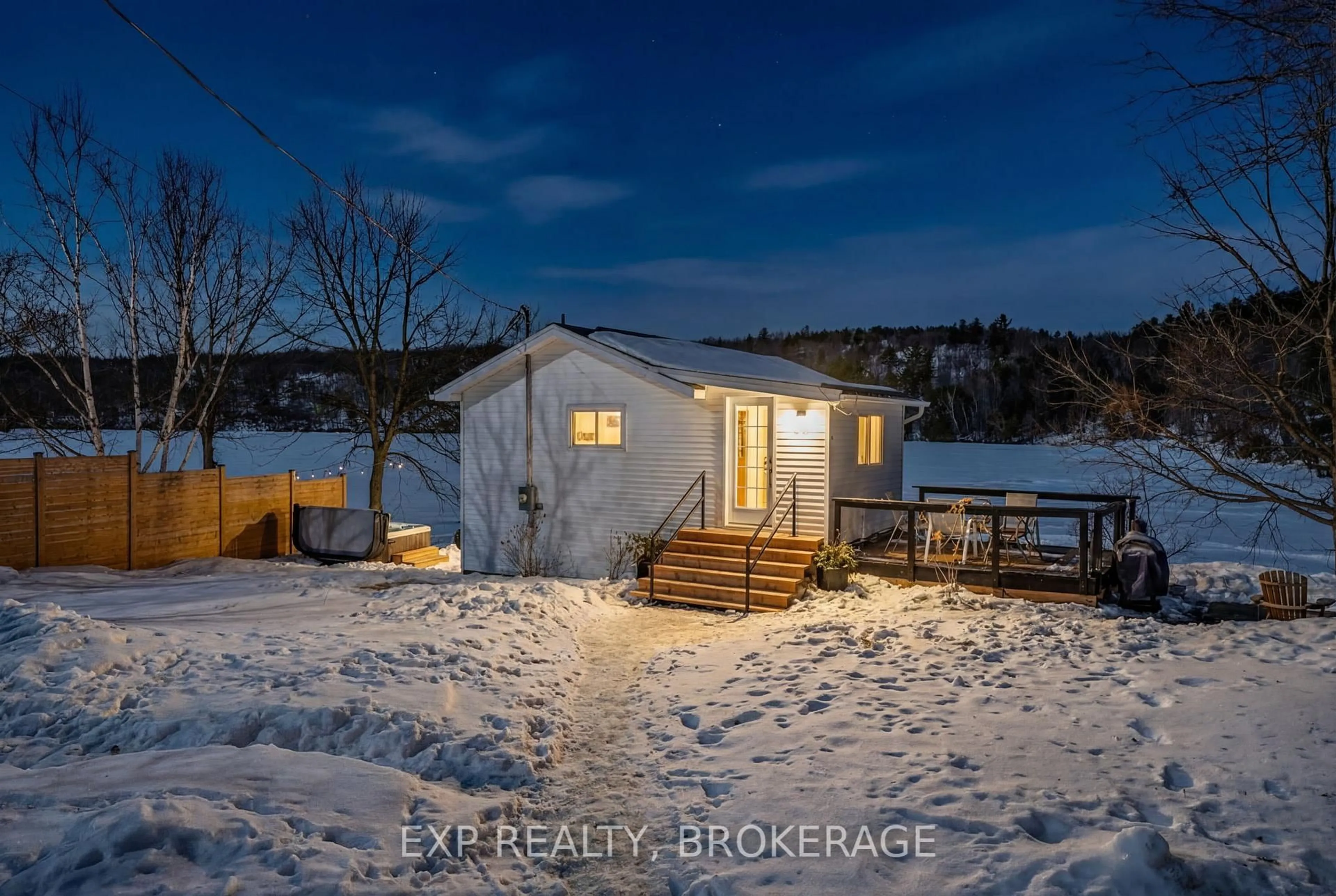 A pic from outside/outdoor area/front of a property/back of a property/a pic from drone, street for 38 Rebecca Lane, Westport Ontario K0G 1X0