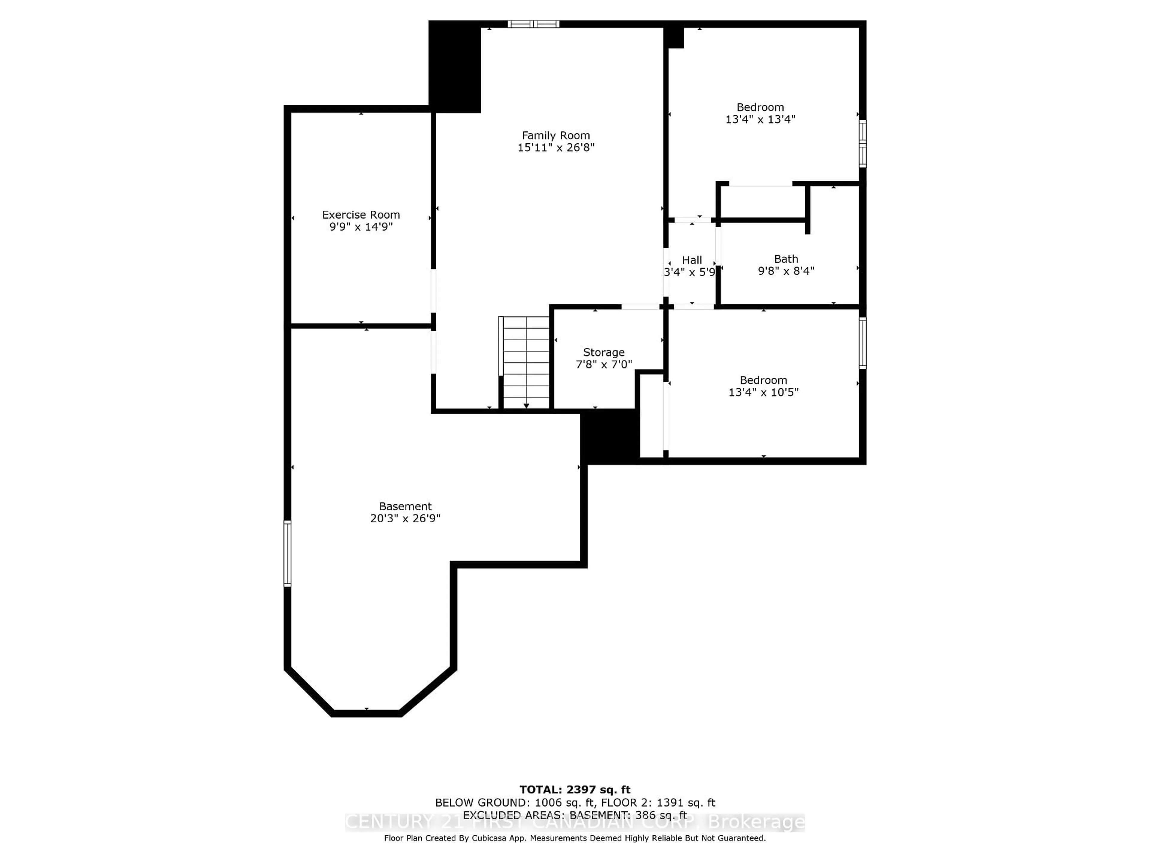 Floor plan for 5 Falkland Rd, Brant Ontario N0J 1V0