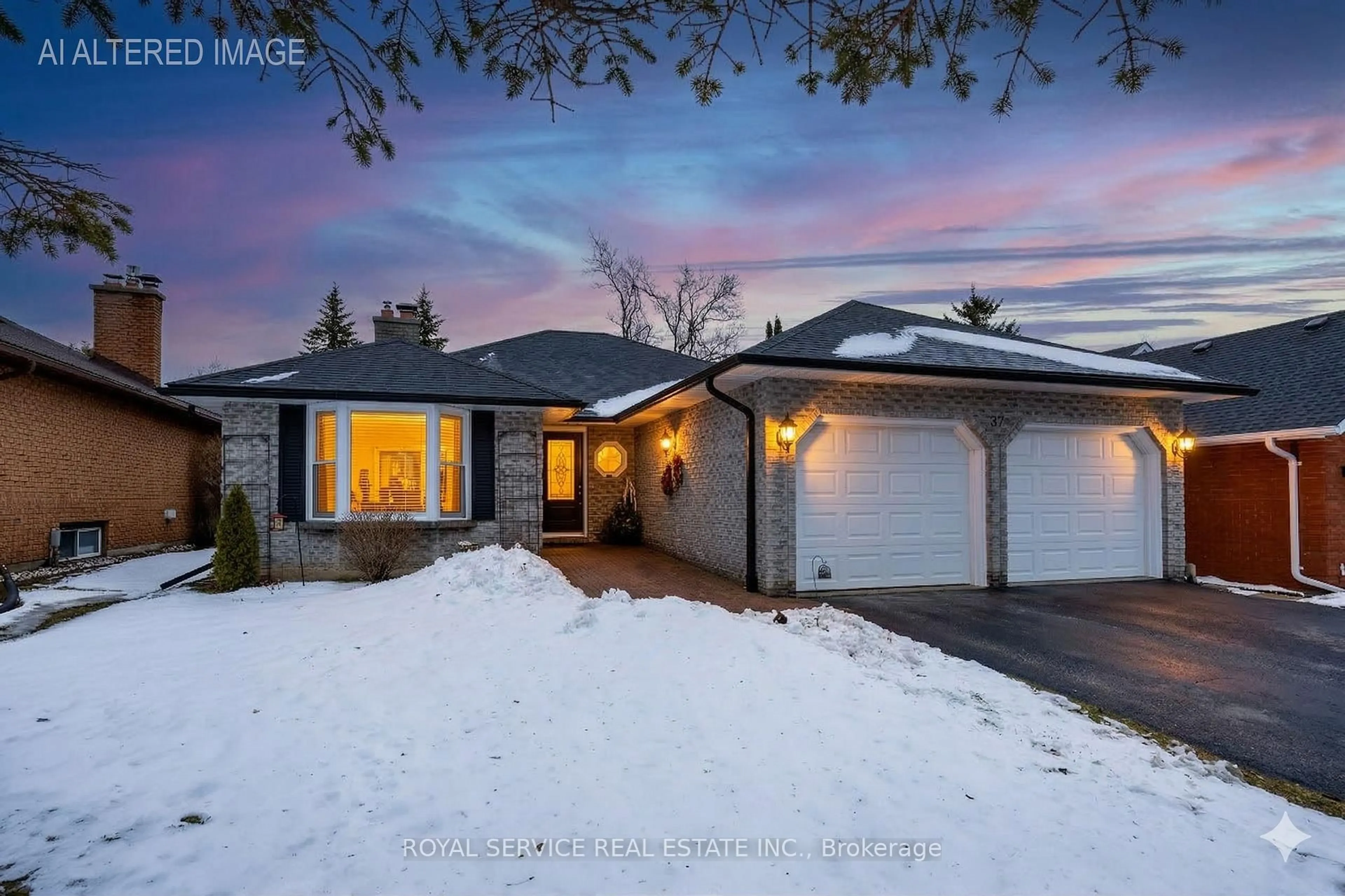 A pic from outside/outdoor area/front of a property/back of a property/a pic from drone, street for 37 Russell Hill Rd, Kawartha Lakes Ontario K0M 1A0