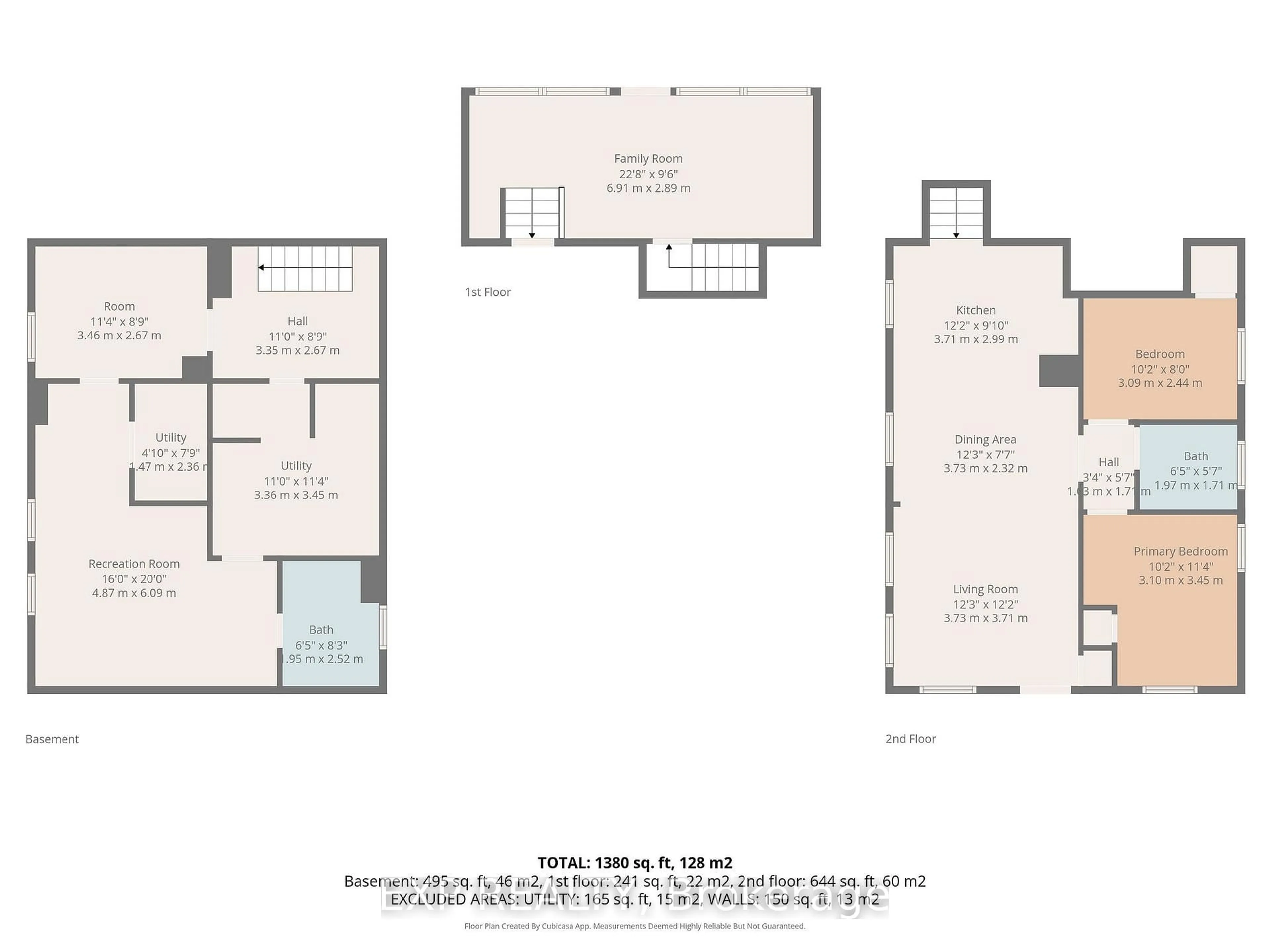 Floor plan for 65 Jacqueline St, London South Ontario N5Z 3P8