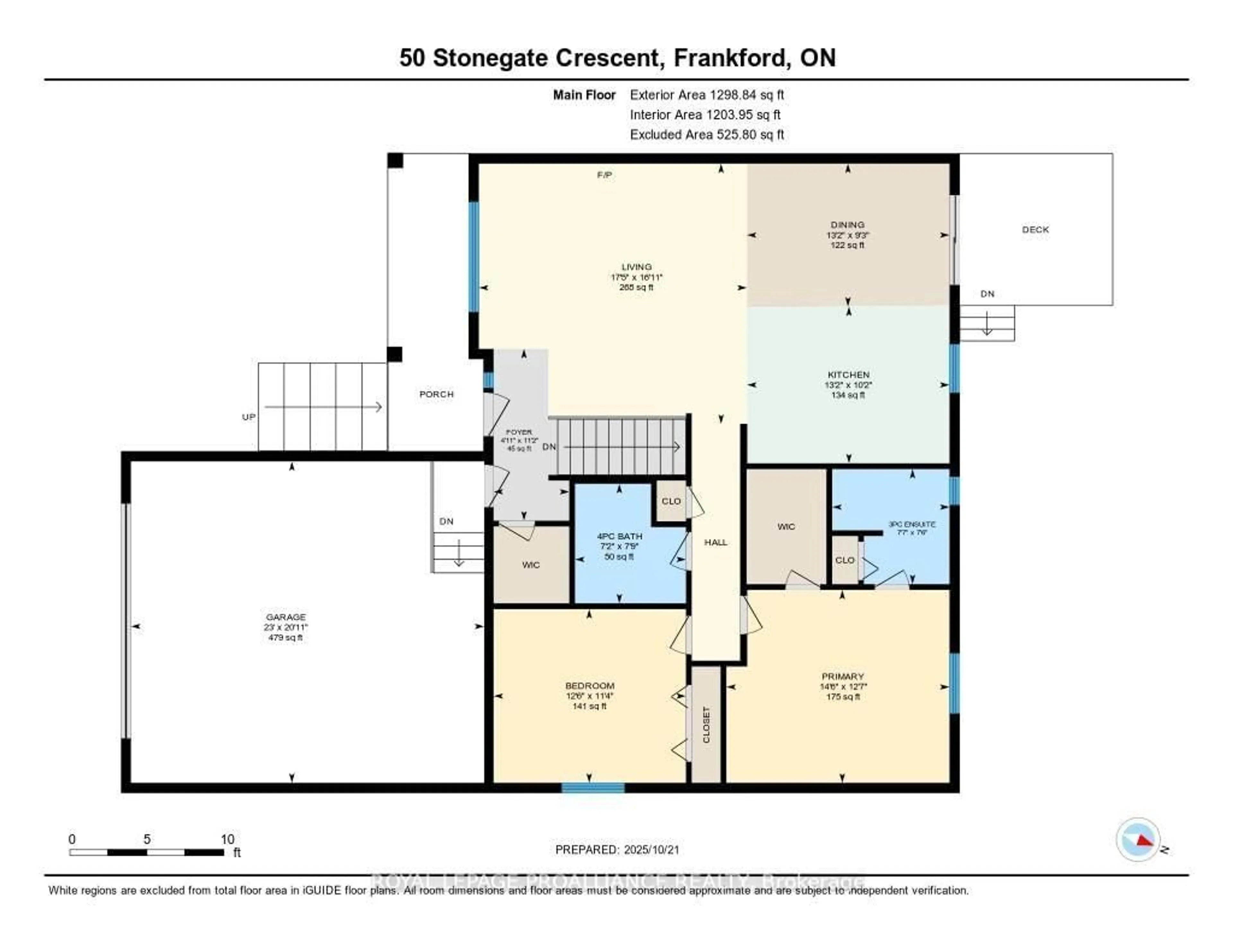 Floor plan for 50 Stonegate Cres, Hastings Ontario K0K 2C0