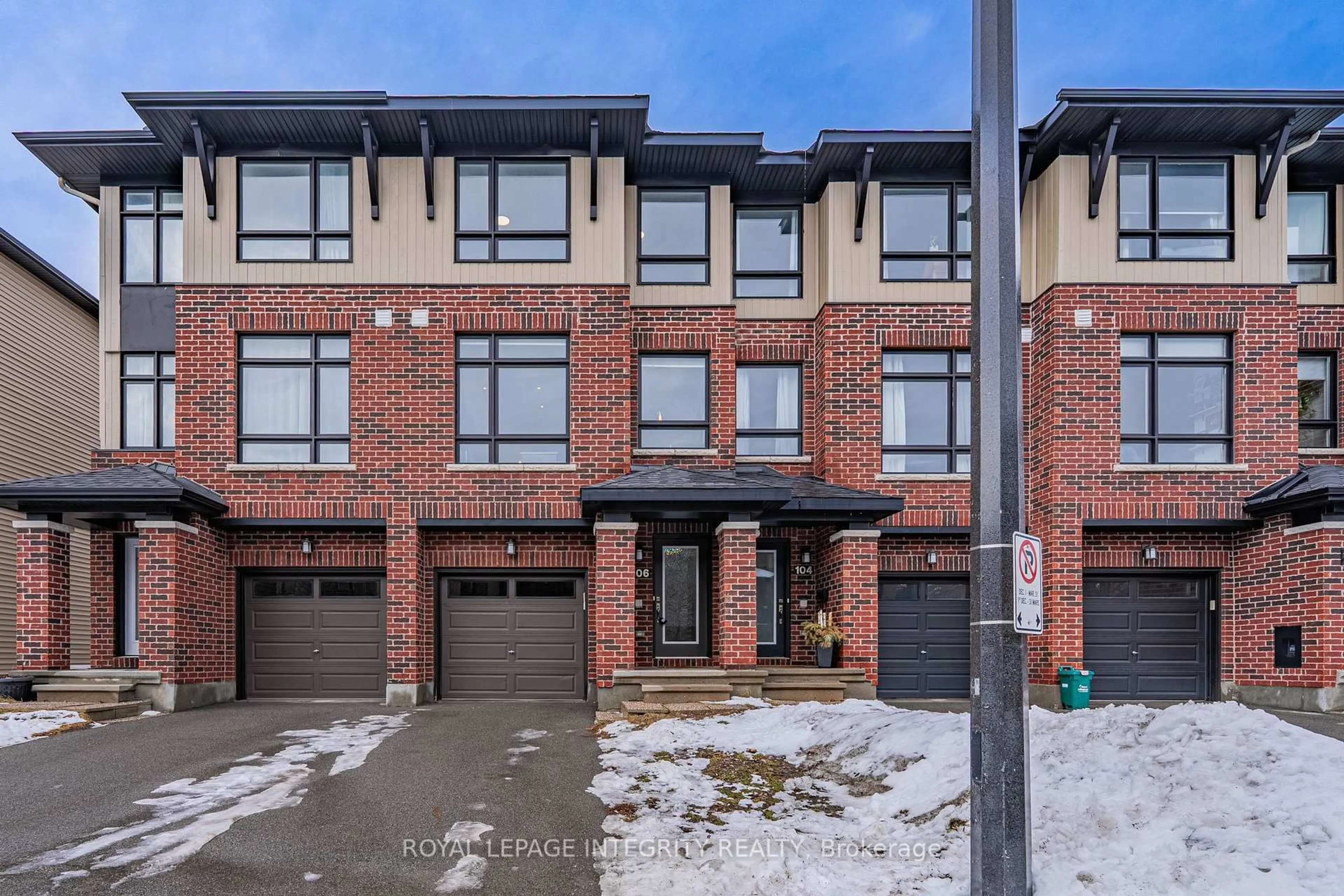 Home with brick exterior material, street for 106 WILD SENNA Way, Ottawa Ontario K2J 5Z7
