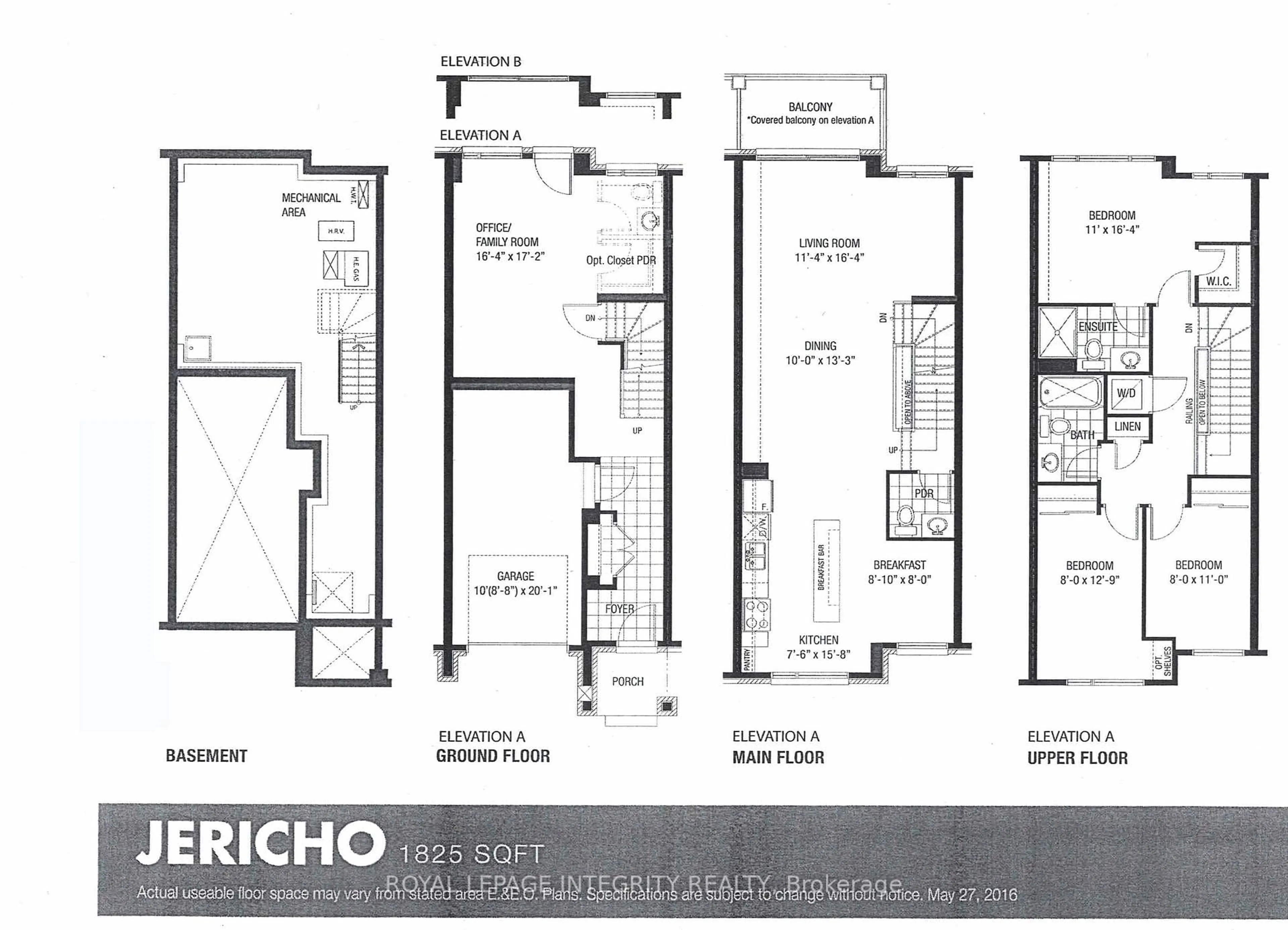 Floor plan for 106 WILD SENNA Way, Ottawa Ontario K2J 5Z7