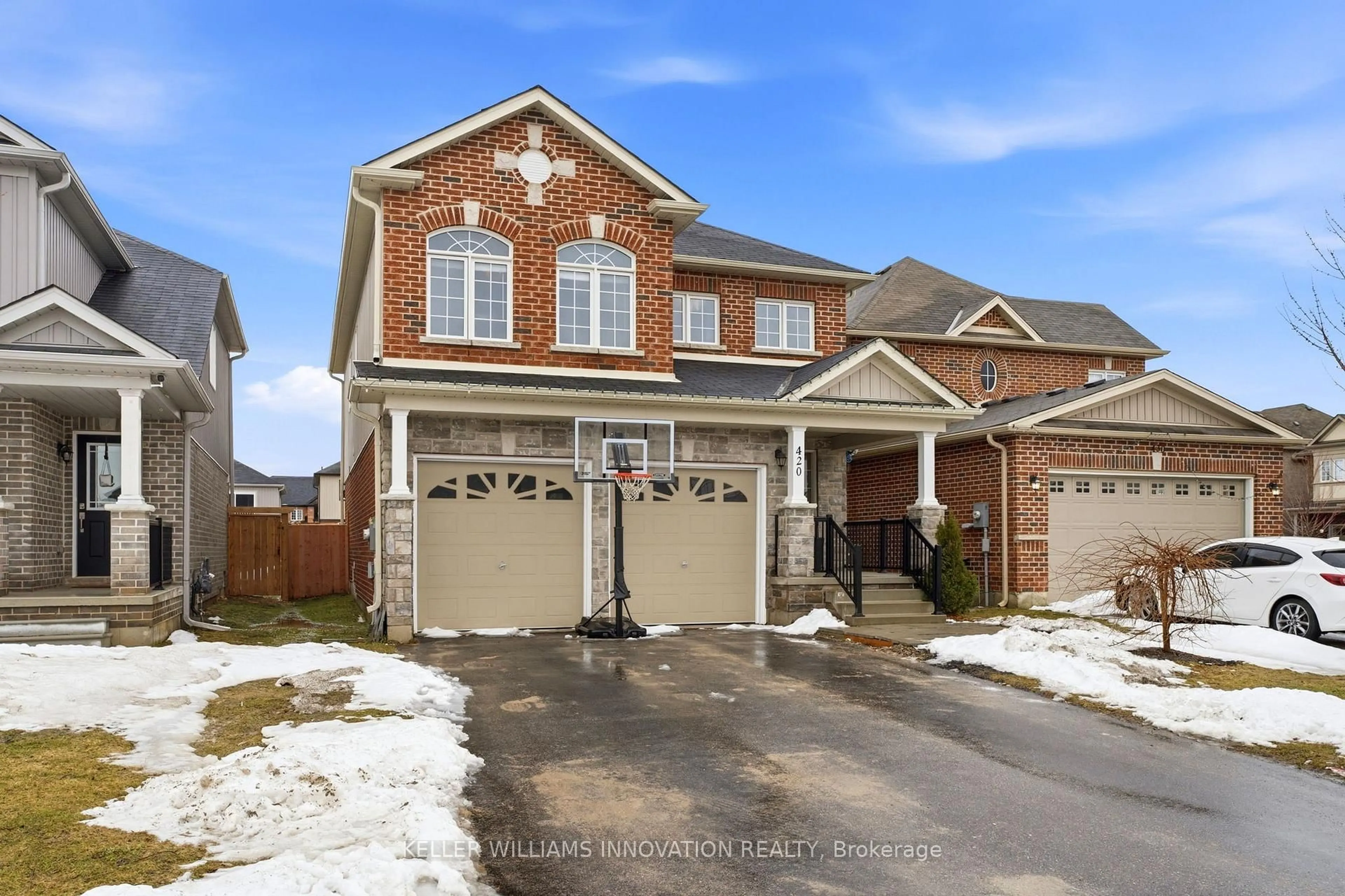 Home with brick exterior material, street for 420 Armstrong St, North Perth Ontario N4W 0E6