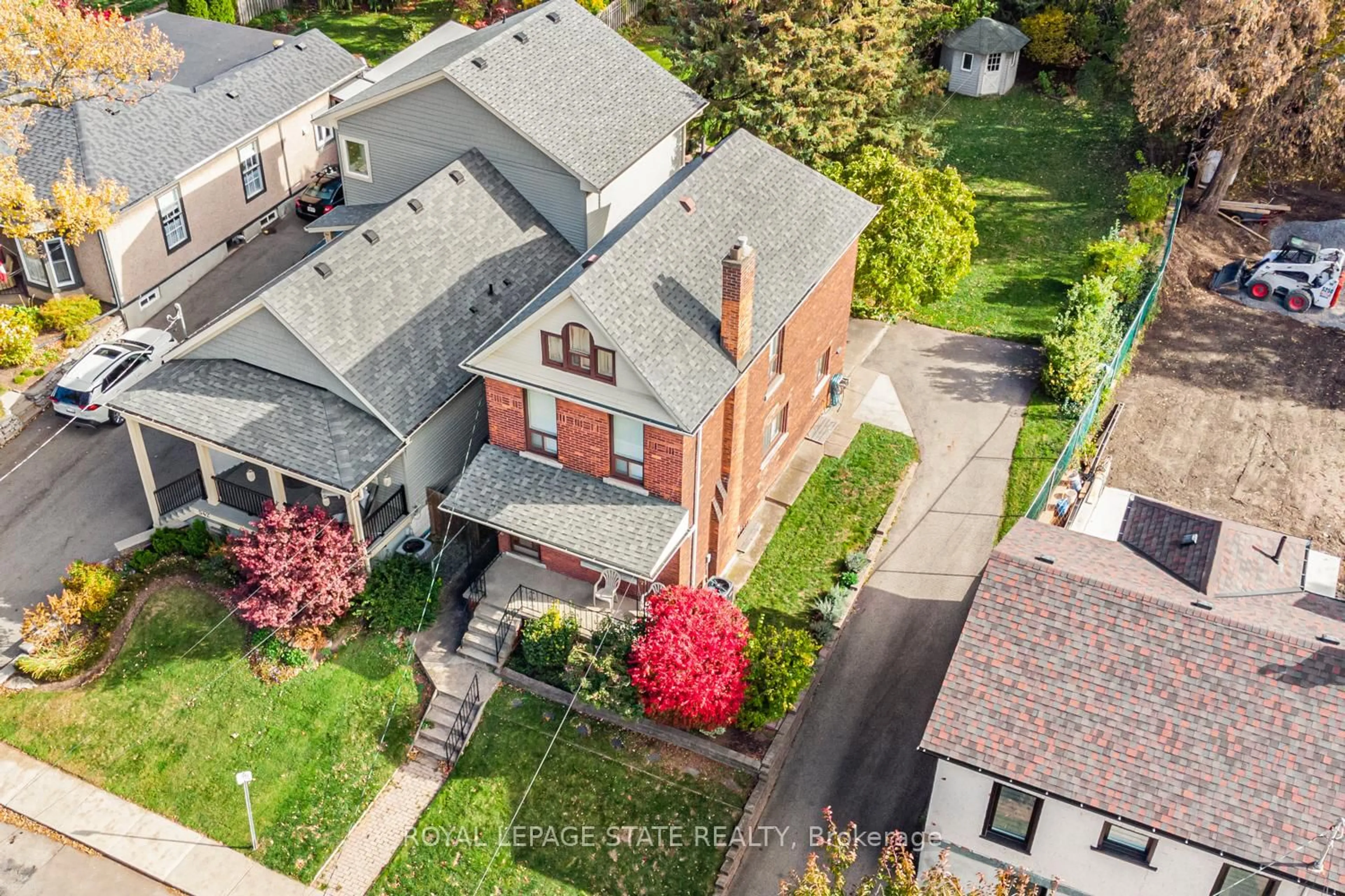 A pic from outside/outdoor area/front of a property/back of a property/a pic from drone, street for 538 Hughson St, Hamilton Ontario L8L 4N9